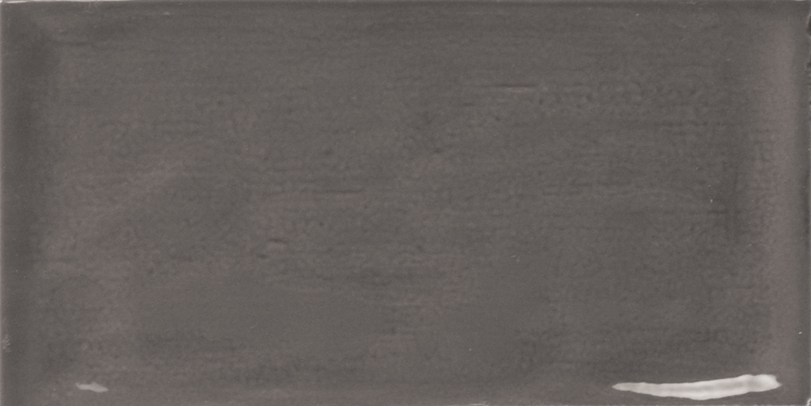 Piemonte Graphite 7.5x15 cm Wall tile/ Red Body / Brillo