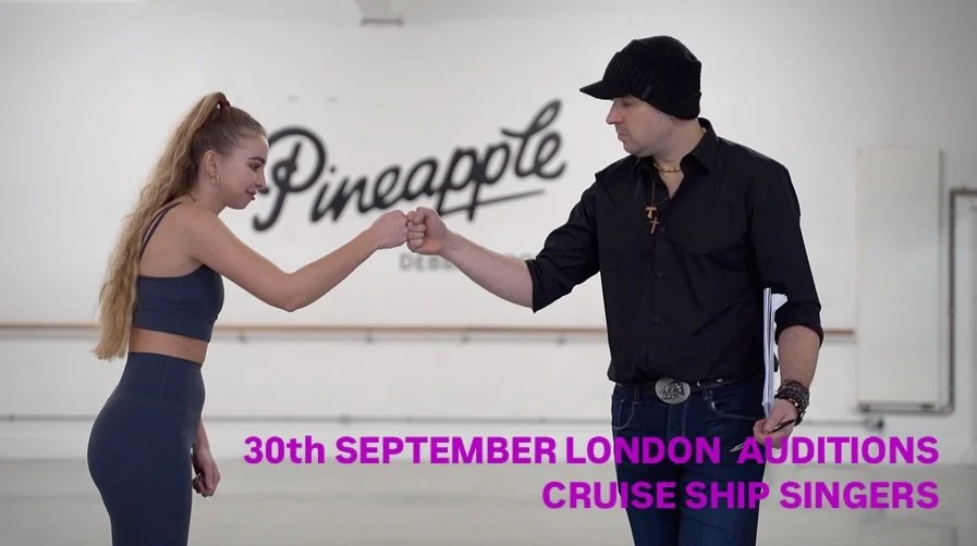 Monkeynut&rsquo;s Elliott Frisby will be holding the vocal auditions at pineapple studios @pineappledancestudios looking for the UKs best singers for @peel_talent amazing cruise ship show teams . If you can sing and have something special to offer an