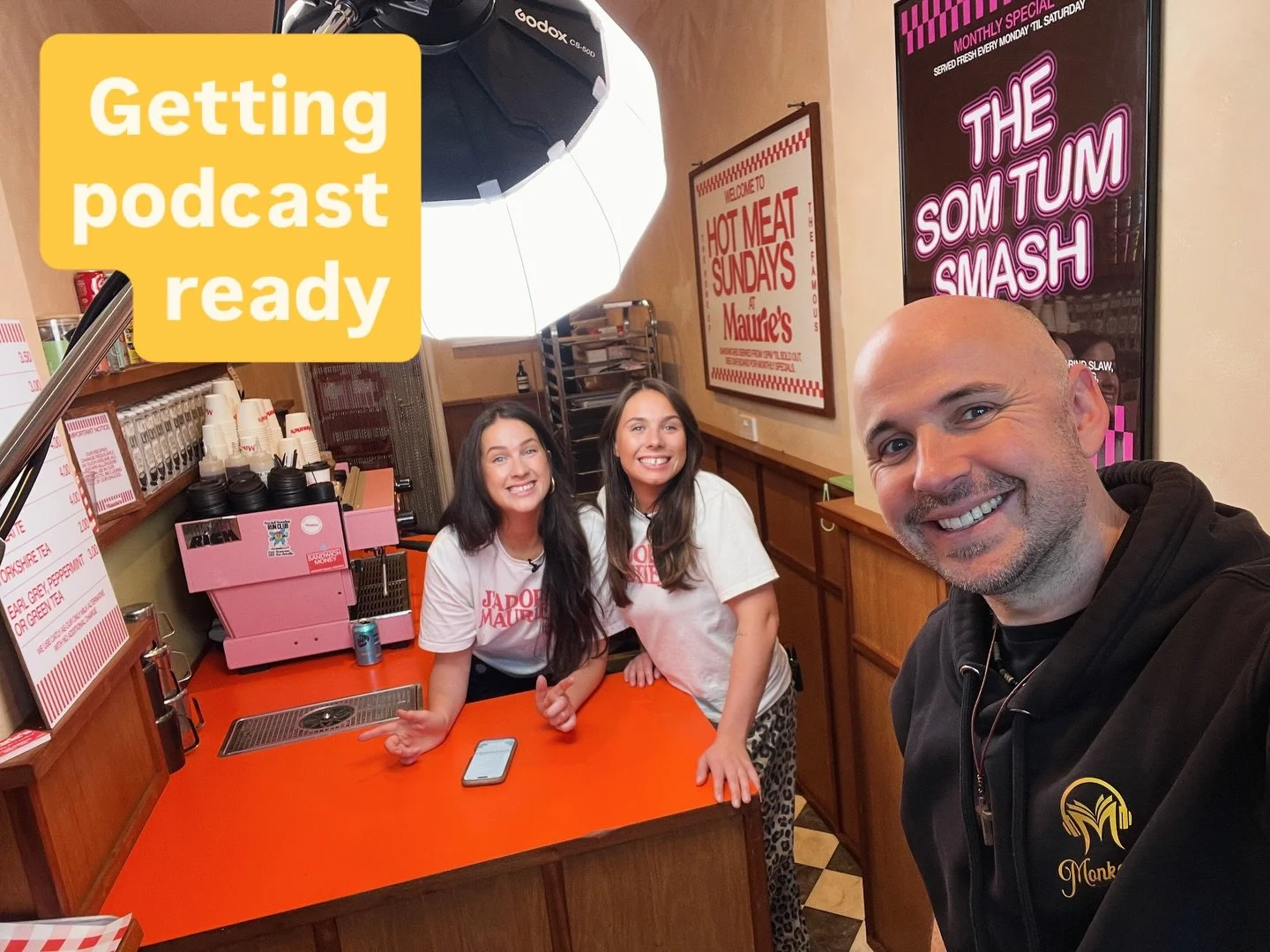 We have recorded more podcasts than we can remember and we are telling you now that this great - funny, uplifting , inspiring - NO FILTER . Keep an eye on @mauriessandwichshop for when the first episode drops!
#podcast #sandwich #downtheshop