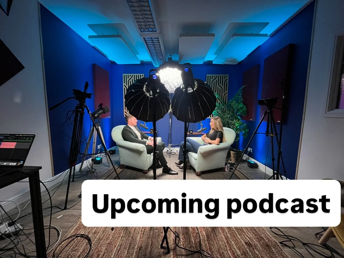 Another day recording podcasts in Monkeynut Studio 3 . 2 influencers keeping it real - very real! More to come!
#podcast #influencer #author