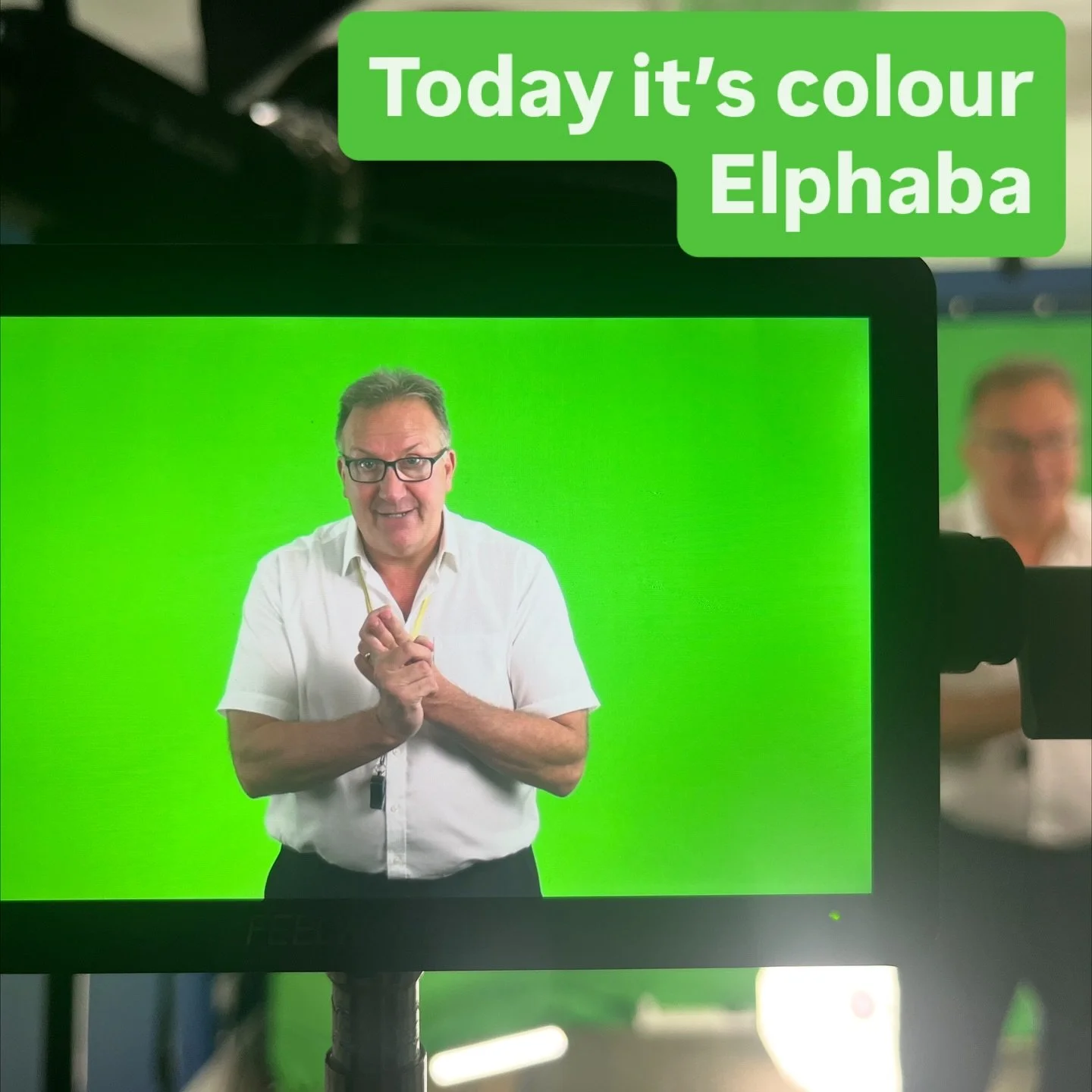 It&rsquo;s not just #elphaba who rocks the green! We also love to green screen for courses and promo! 

#wicked #courses