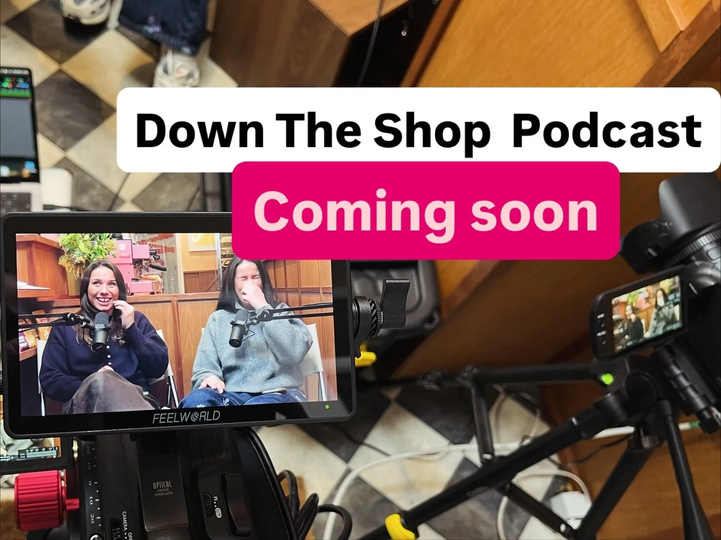 We have been recording at @mauriessandwichshop for the past 6 weeks capturing an awesome podcast . We are loving every second and it&rsquo;s going to be awesome !
#downtheshop #podcast #southampton
