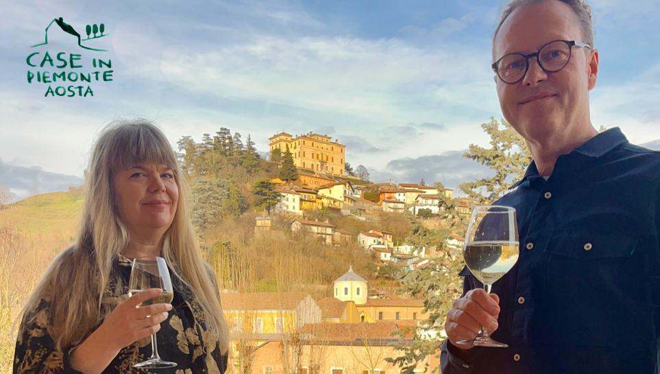 Anette og Ivar bor i vinprodusentens leilighetsbygg