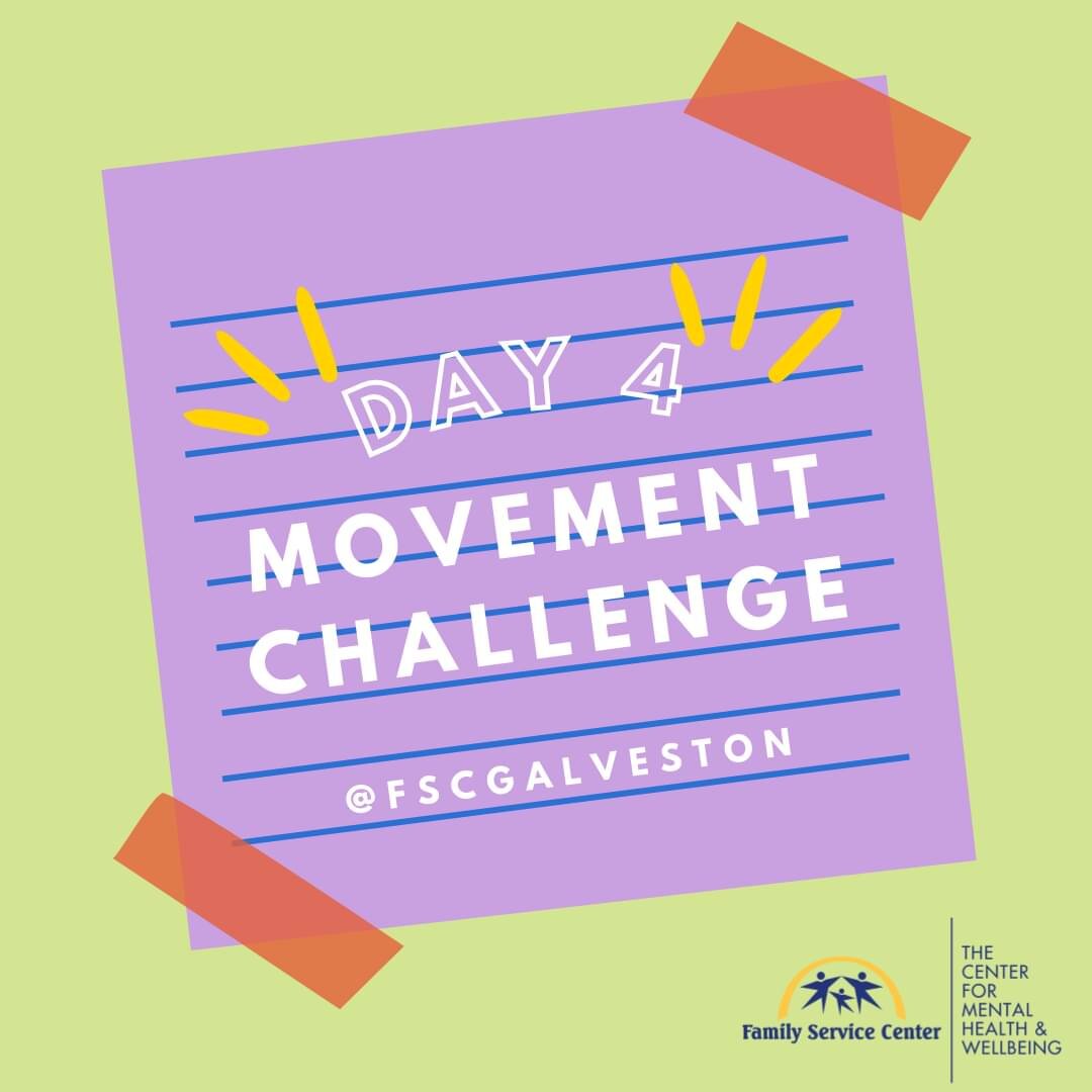 Get moving for mental health! 

Today's challenge is to complete a minimum of 30 minutes of movement at least 5 days a week for a week. 🏃&zwj;♂️

Join our movement challenge during Mental Health Awareness Week and take a step towards better mental h