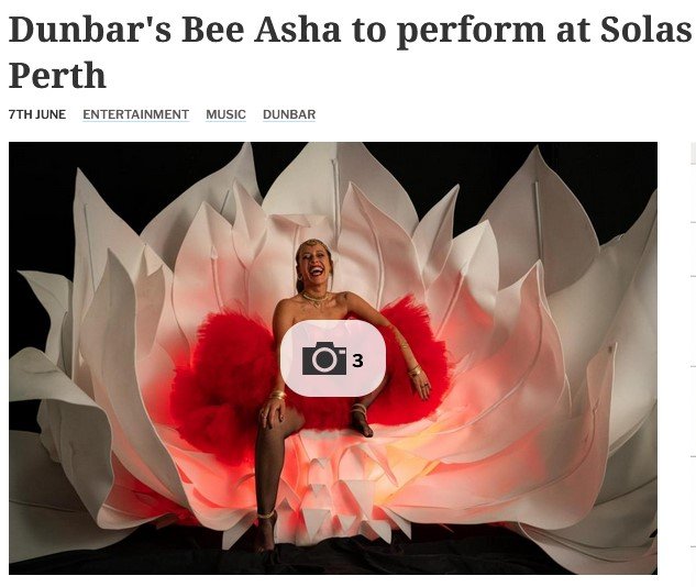 Bee Asha Brings Soulful Spoken Word to Solas Festival