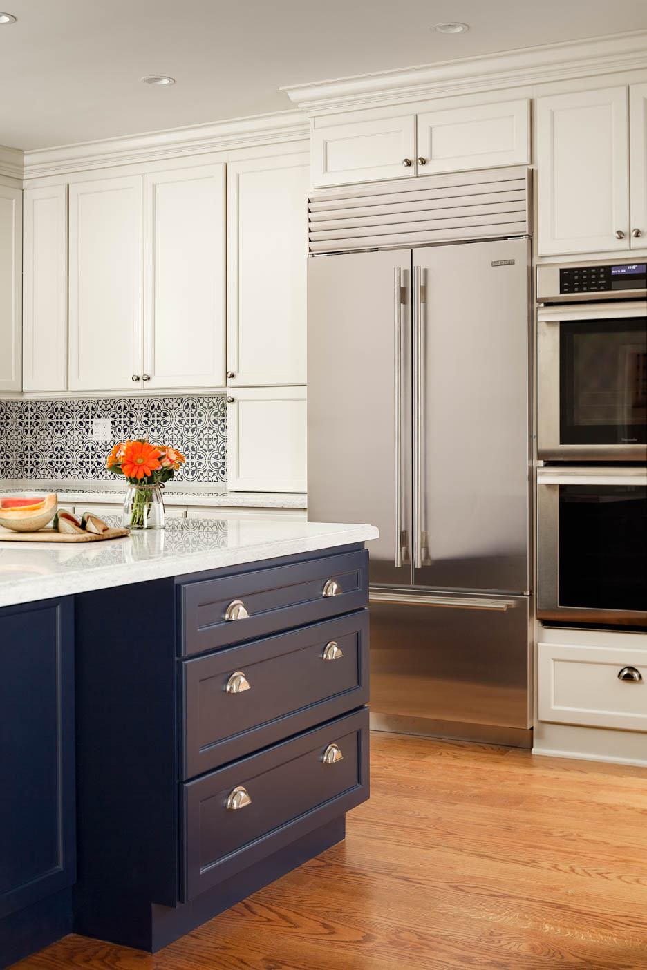 Menlo Park Transitional Kitchen and Bathroom Remodel