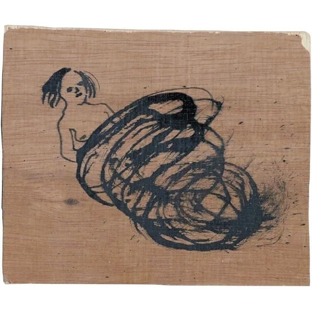 1. One way out
130 x 110mm
2. Take it for what it is
135 x 145mm
-
#oneway 
#out 
#take 
#whatitis 
#plywood
#ink
#lockdown 
#art
#smallpaintings