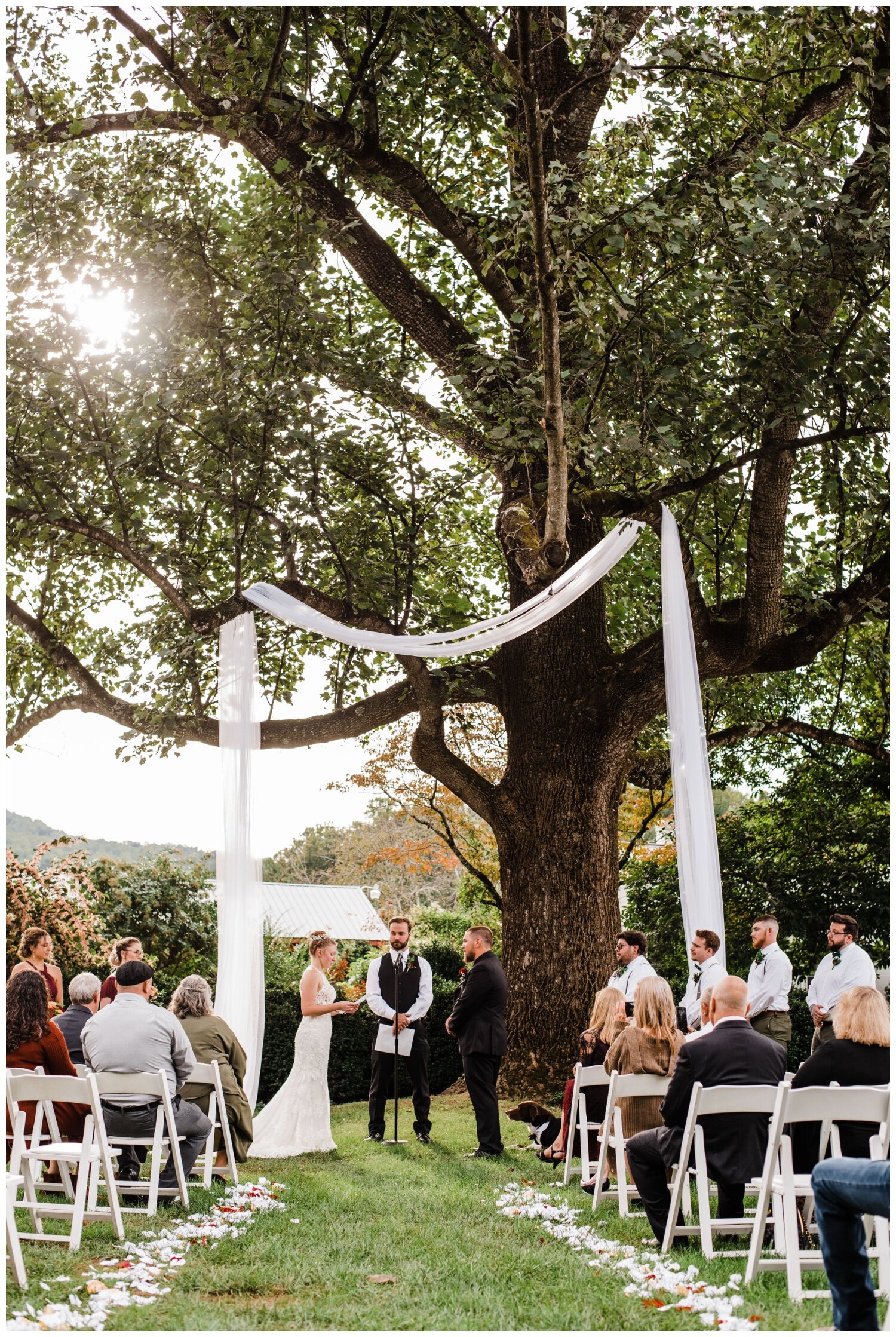 Sundara wedding ceremony outdoor