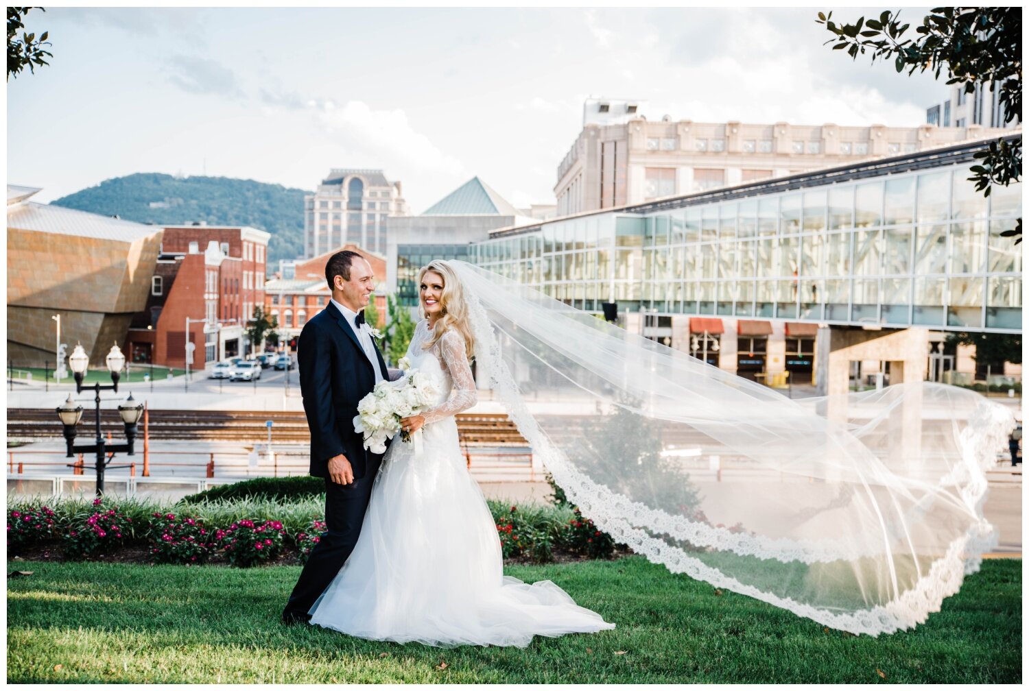 the glen on glenburn farms wedding bride and groom outdoor