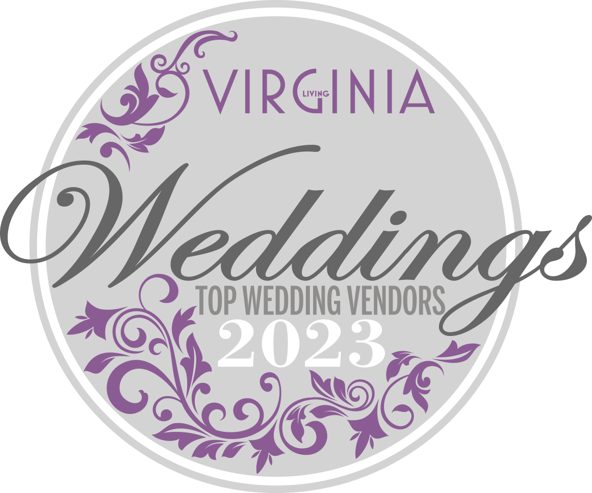 Named Top Wedding Photographer in Virginia by Virginia Living