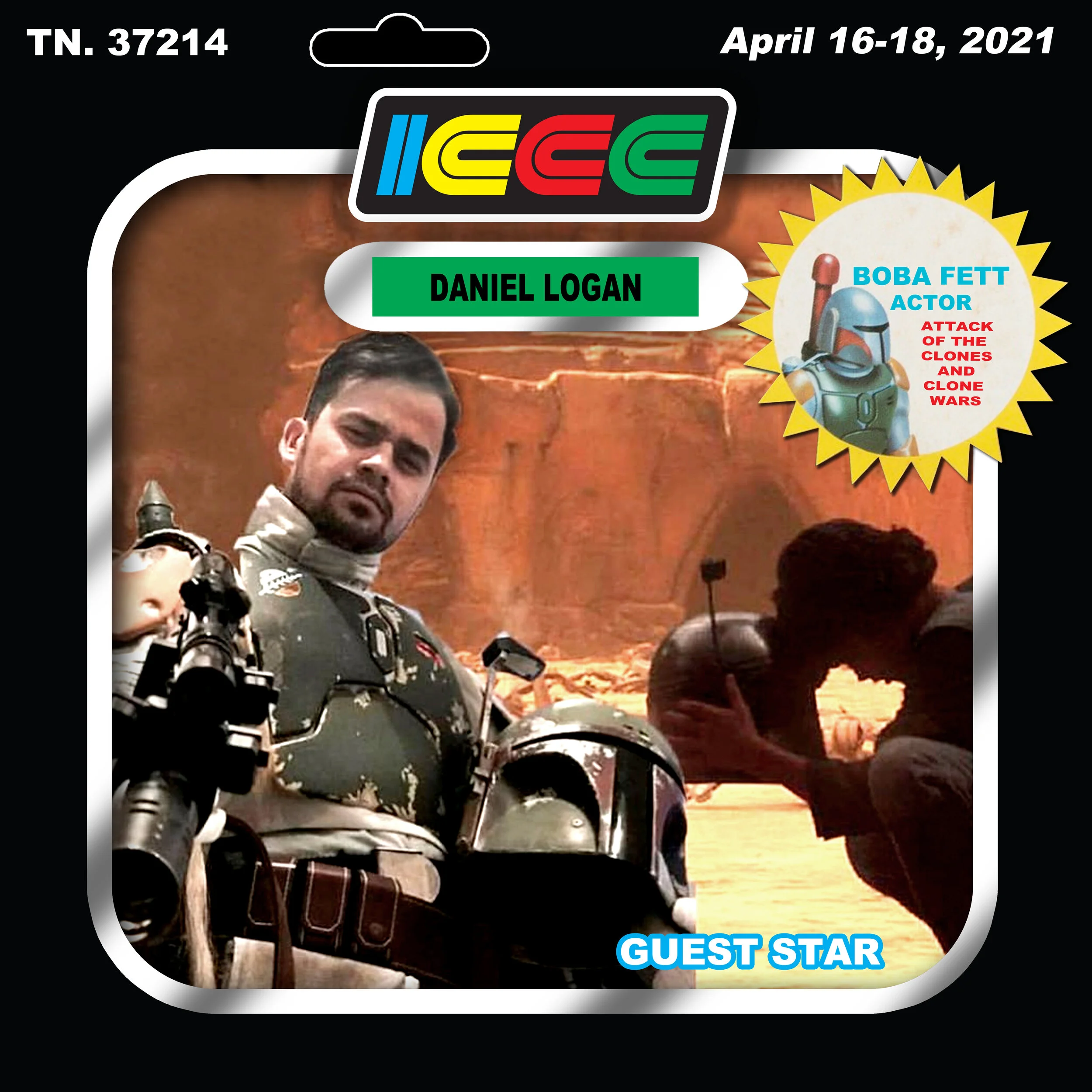 DANIEL LOGAN, THE FACE AND VOICE OF STAR WARS’ YOUNG BOBA FETT, JOINS ICCC 2021 GUEST STAR LINEUP