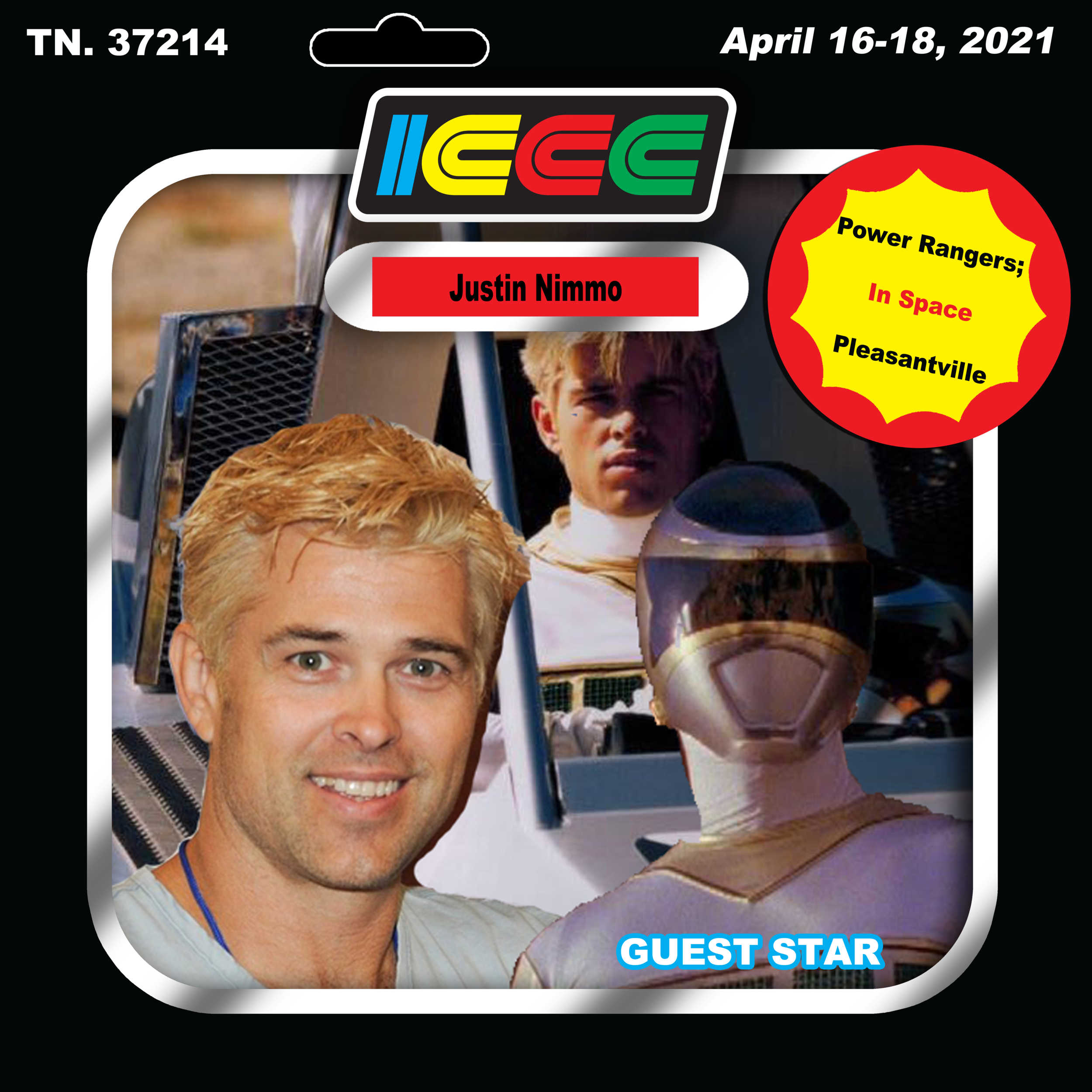 ‘ORIGINAL’ SILVER POWER RANGER JUSTIN NIMMO JOINS ICCC 2021 GUEST STAR ROSTER