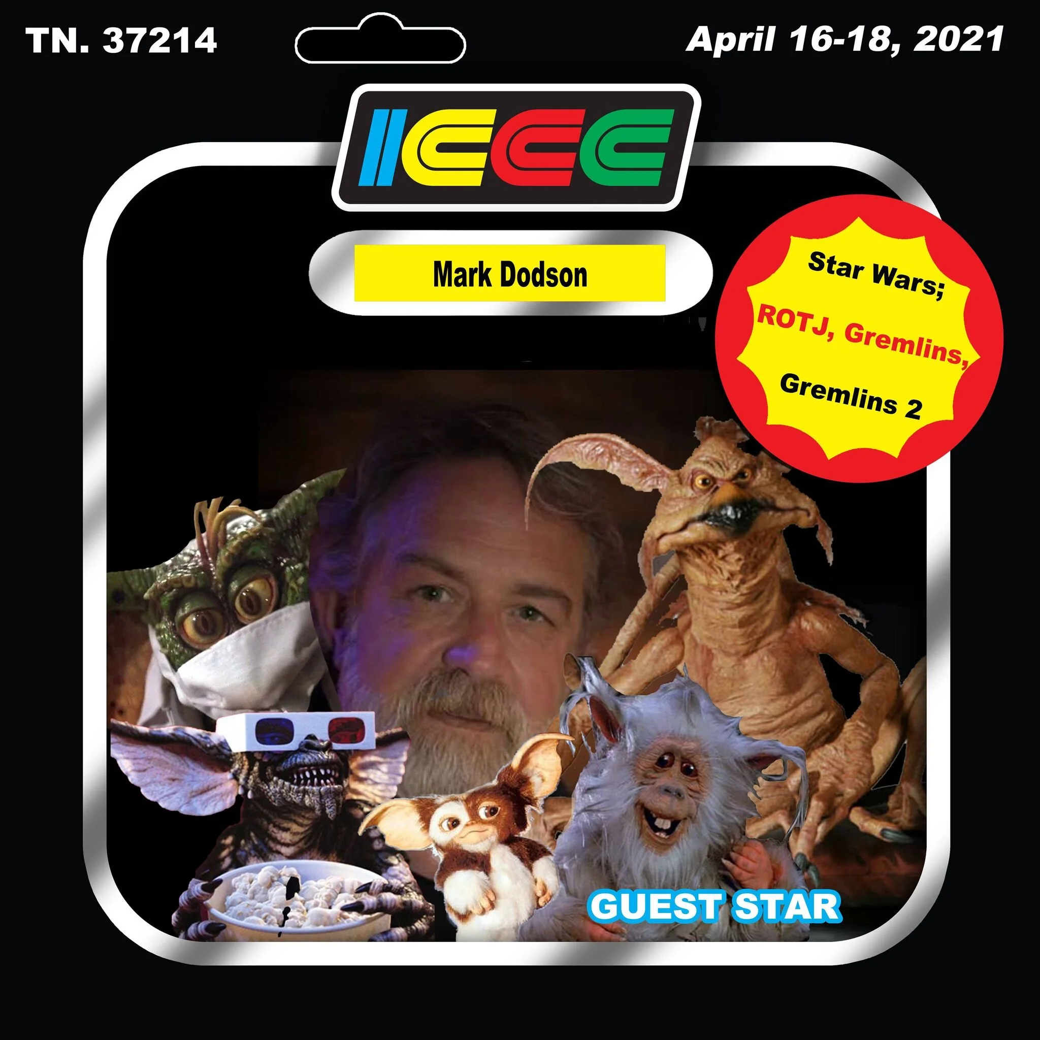 THE VOICE OF 'SALACIOUS CRUMB' AND 'MOGWAI,' MARK DODSON, COMING TO ICCC 2021