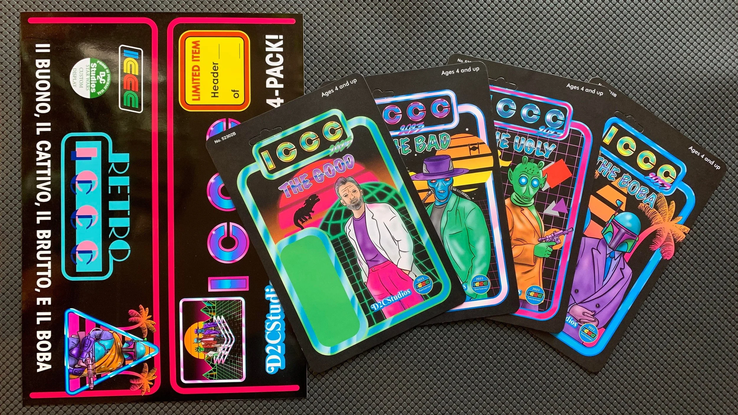 BROOKINS REVEALS ICCC 2023 CUSTOM EXCLUSIVE PACKAGING: ‘THE GOOD, THE BAD, AND THE UGLY’