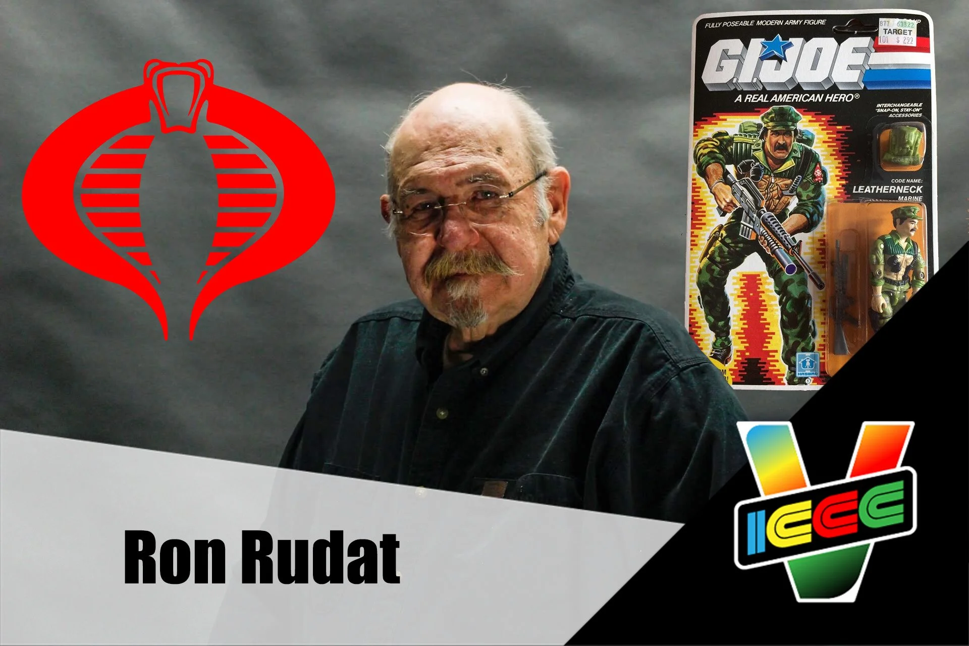 RON RUDAT, CELEBRATED G.I. JOE ACTION FIGURE DESIGNER,  RETURNS FOR ICCC 2023