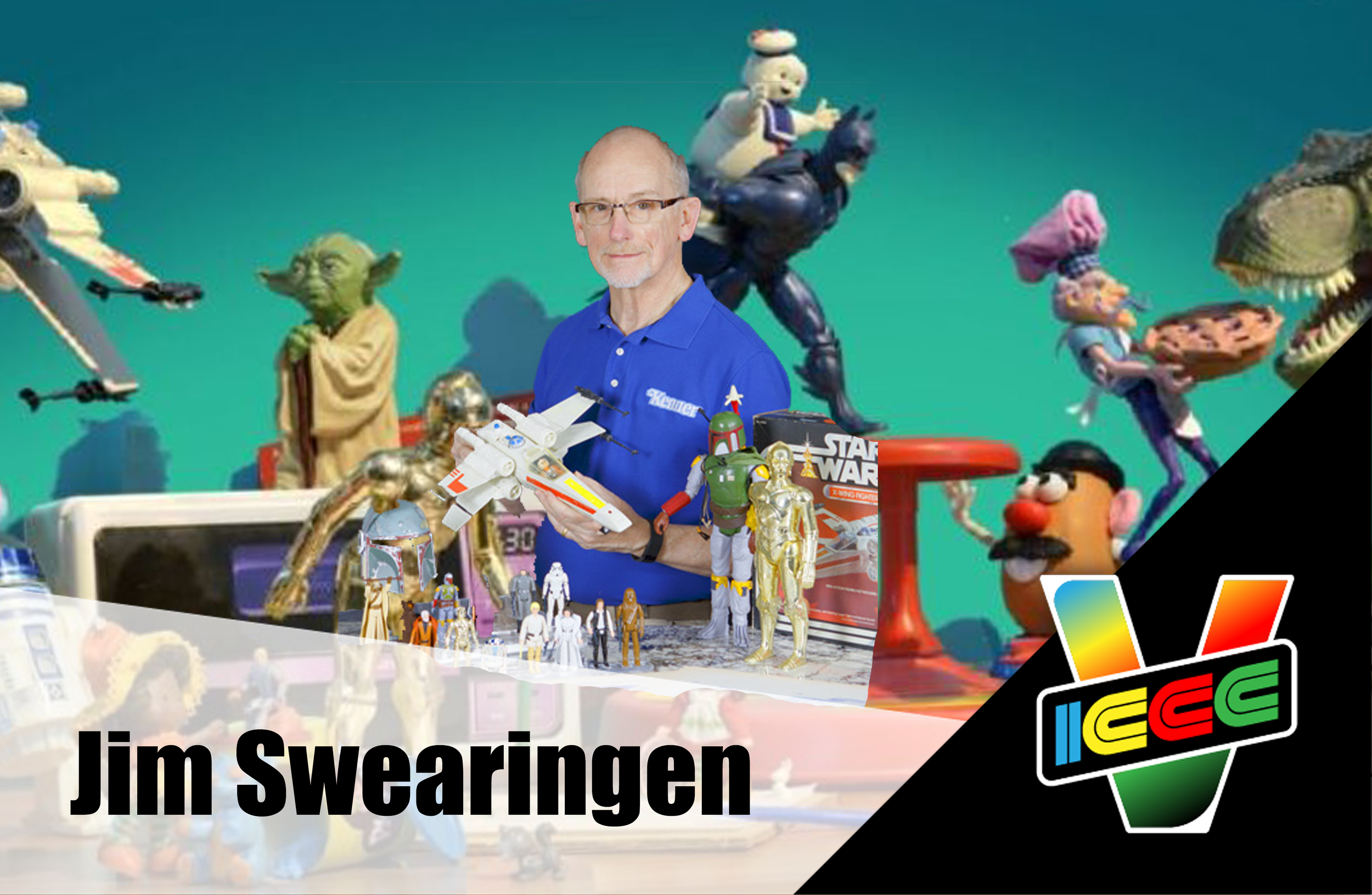 LEGENDARY KENNER 'STAR WARS' TOY DESIGNER JIM SWEARINGEN RETURNS FOR ICCC 2023