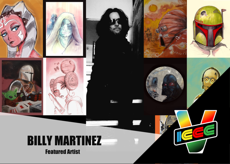 PROLIFIC ARTIST BILLY MARTINEZ RETURNS FOR ICCC 2023 TO LIVE PAINT AND DISPLAY HIS MASTERWORKS ON SITE