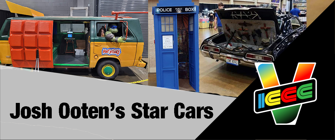 GET UP CLOSE AND PERSONAL WITH THREE ICONIC SCI-FI PROP VEHICLES AT ICCC 2023