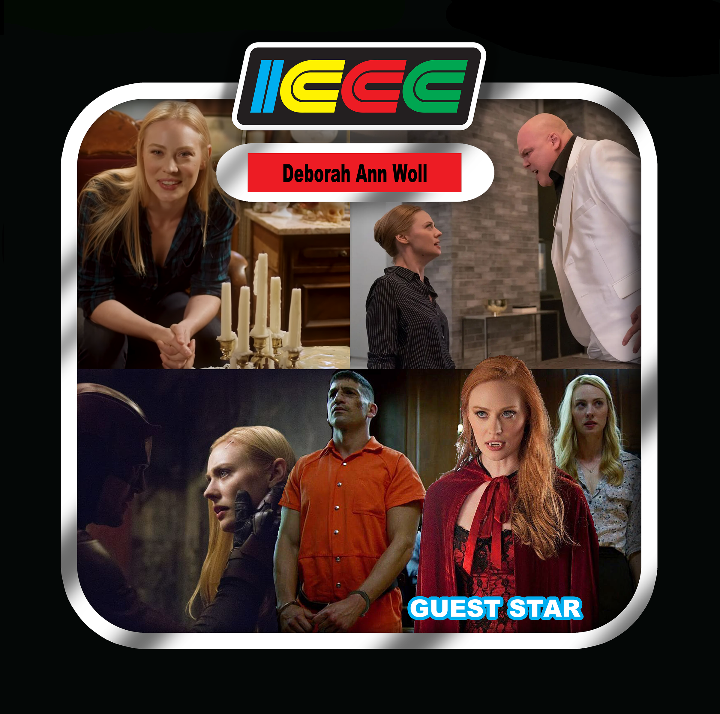 DEBORAH ANN WOLL OF ‘TRUE BLOOD’ AND ‘DAREDEVIL’ FAME TO APPEAR AS ICCC 2023 GUEST STAR