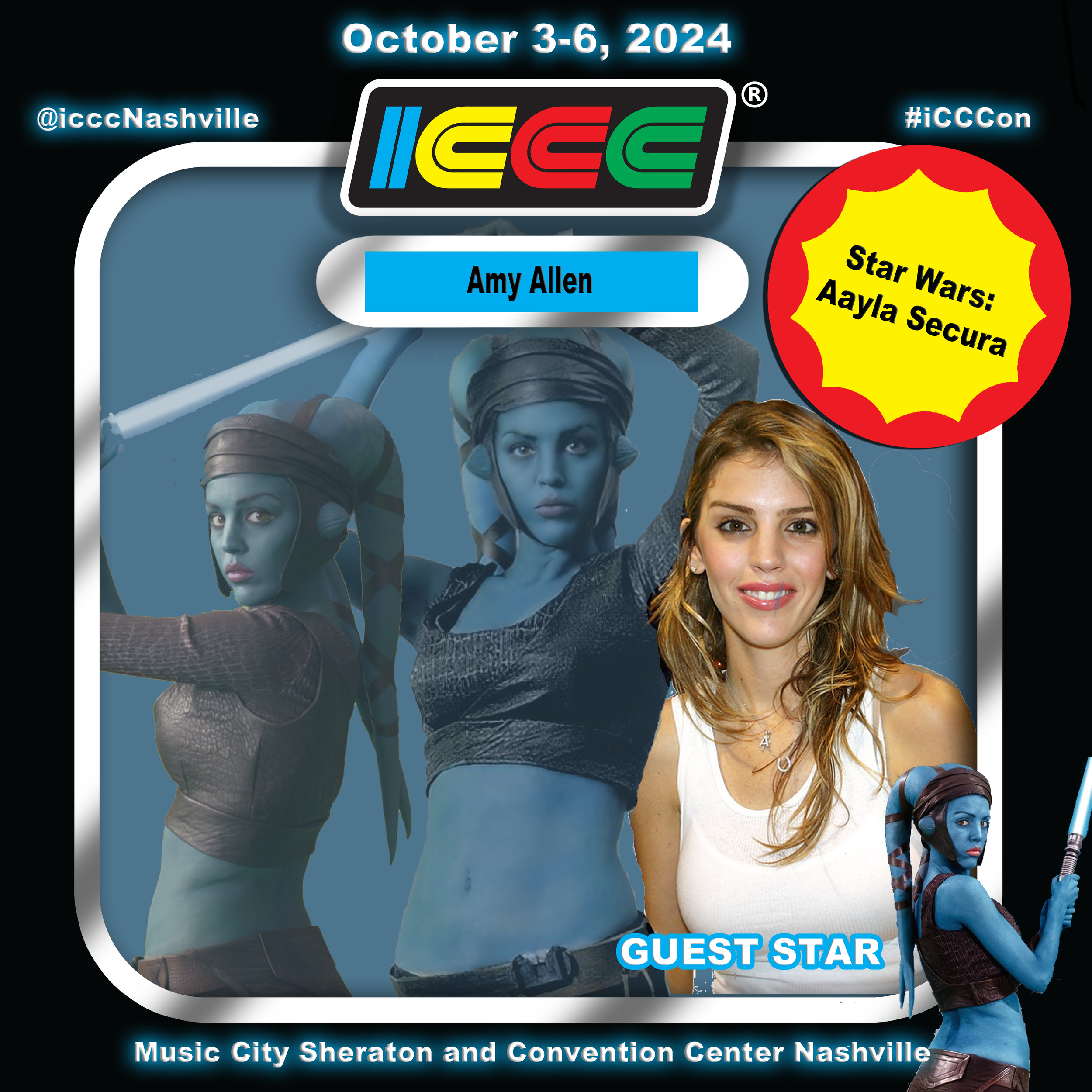 ICCC WELCOMES AMY ALLEN TO 2024 GUEST STAR ROSTER