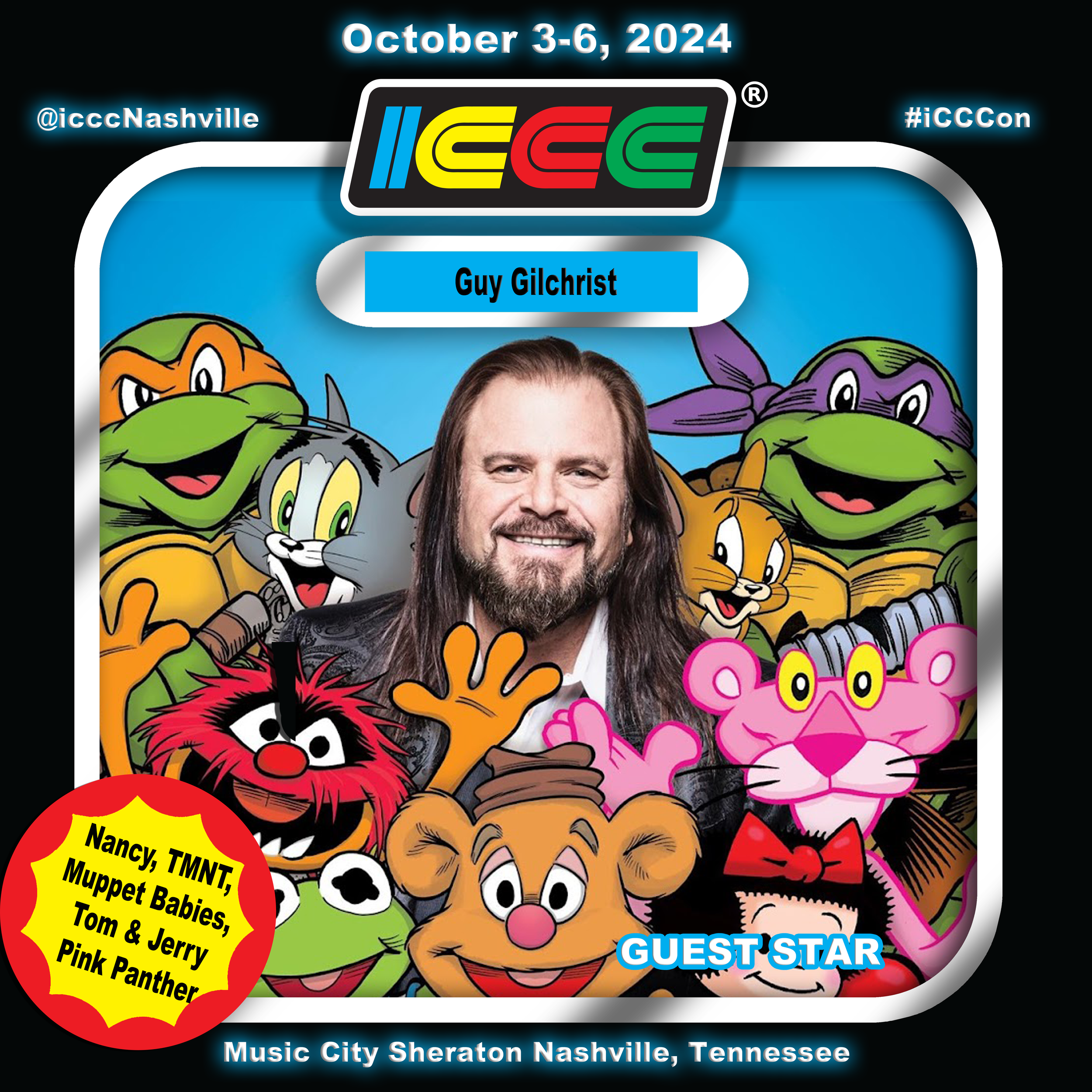 ICONIC MUPPETS CARTOONIST GUY GILCHRIST RETURNS FOR ICCC 2024