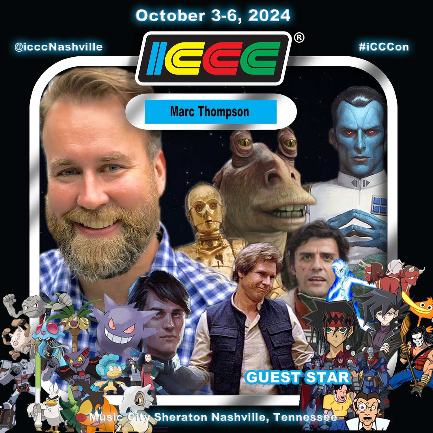 ICCC WELCOMES MARC THOMPSON: THE VOICE THAT BRINGS STORIES TO LIFE 