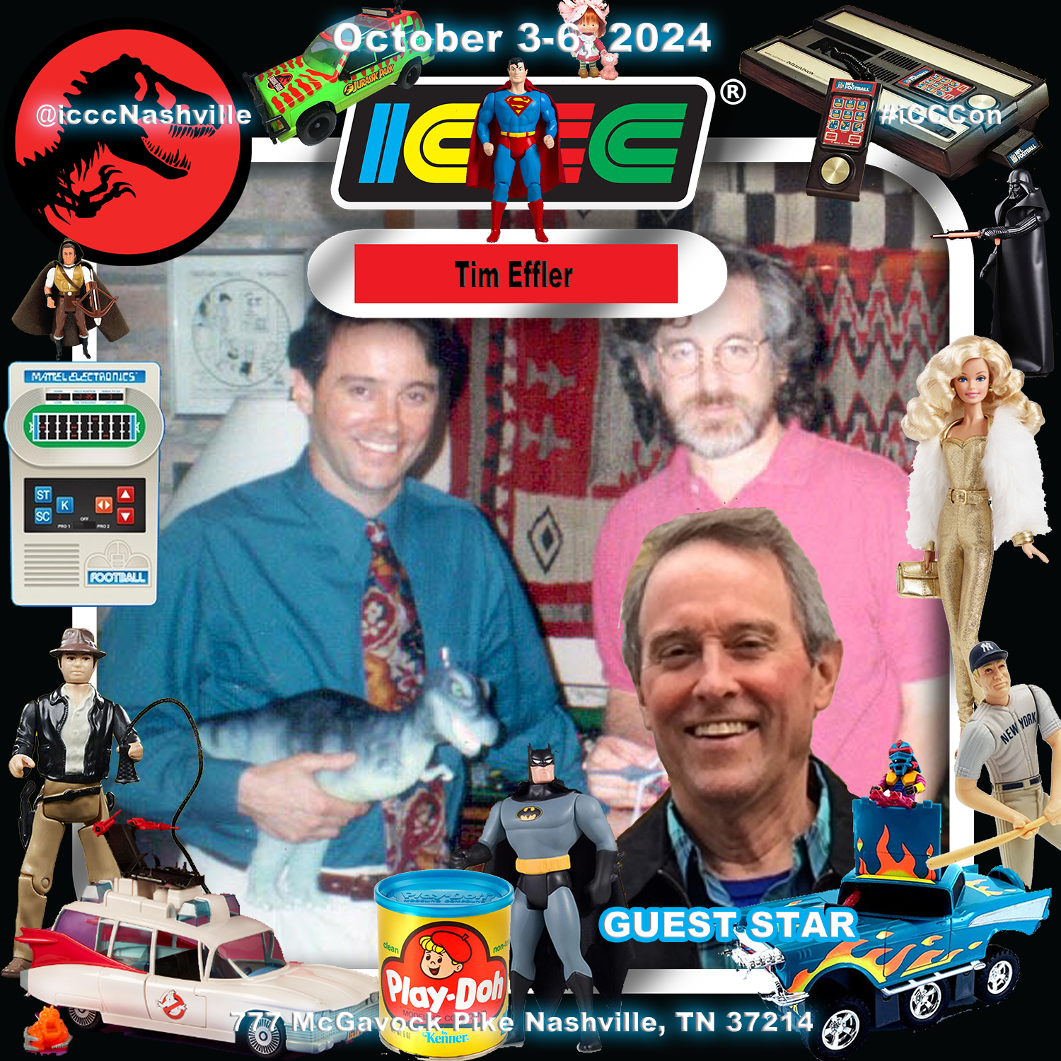 TIM EFFLER, CELEBRATED TOY INDUStry DEVELOPER, TO MEET COLLECTORS AT ICCC 2024