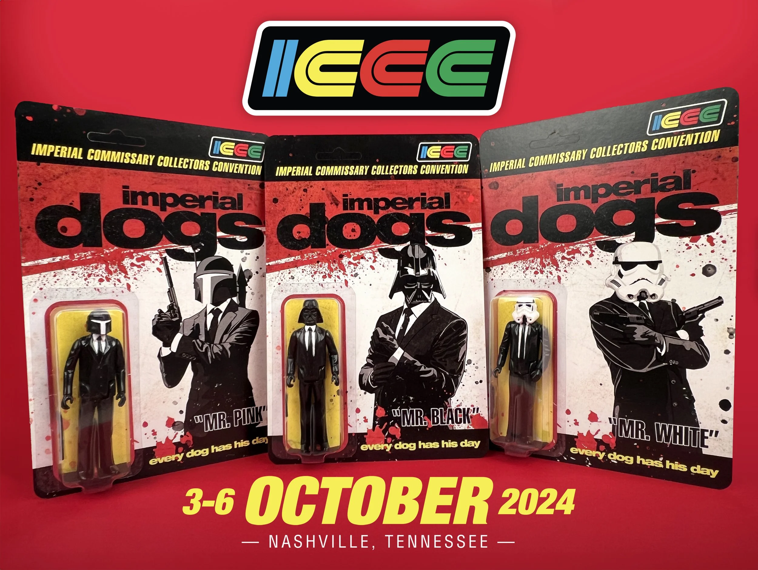 ICCC 2024 CUSTOM EXCLUSIVE ACTION FIGURES!