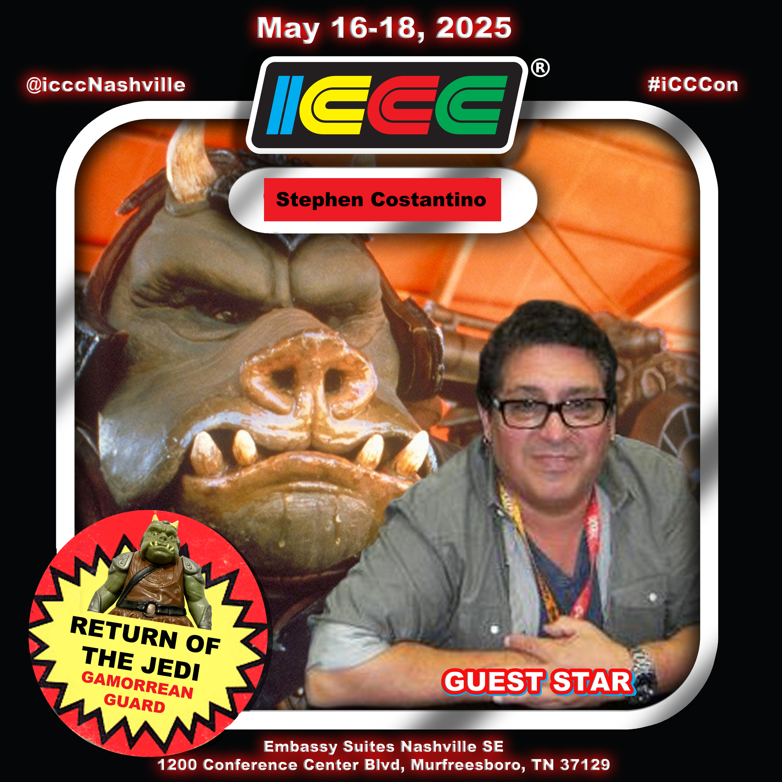 THE OG GAM GUARD RETURNS TO ICCC IN MAY!