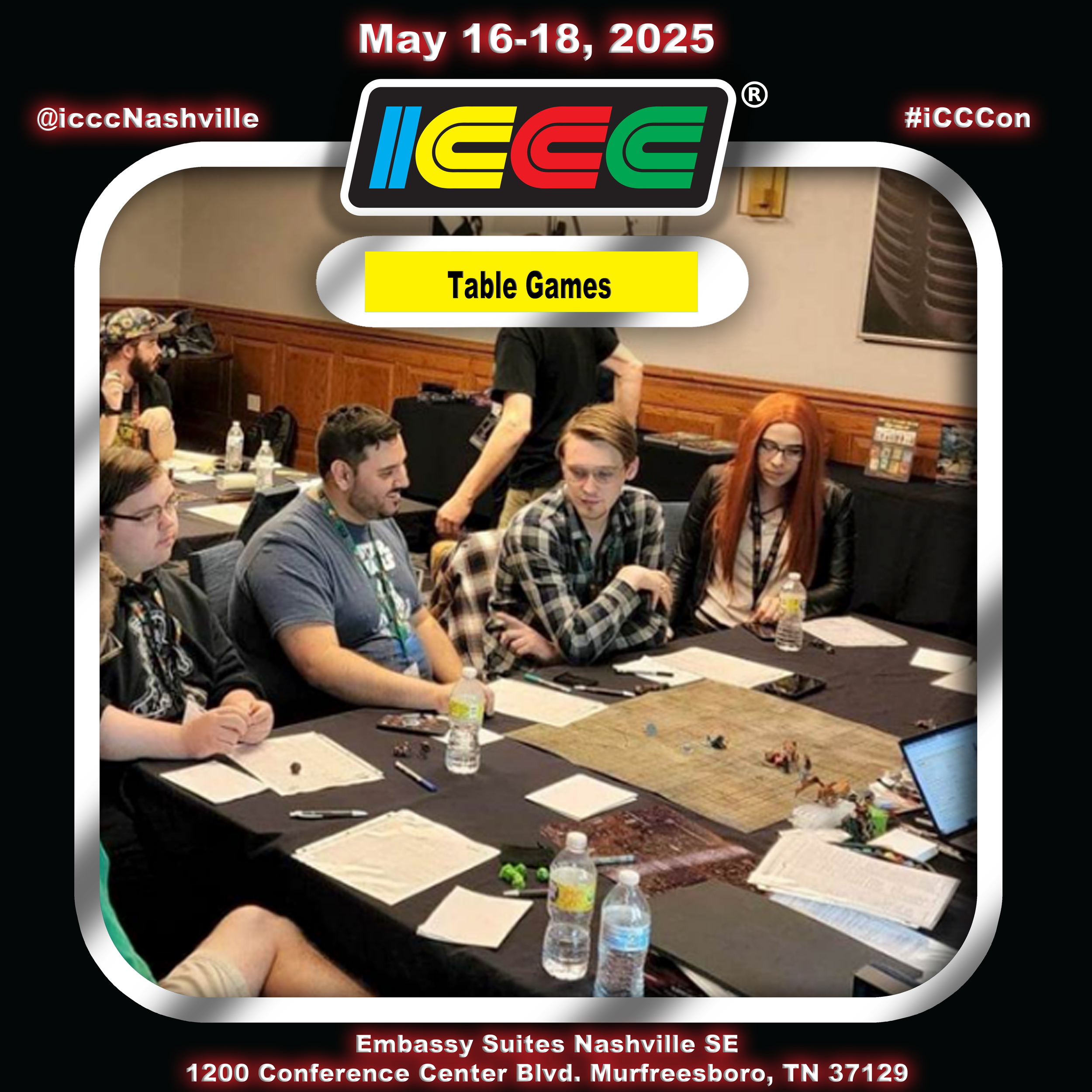 ICCC Table Games: A Weekend of Adventure Awaits you!