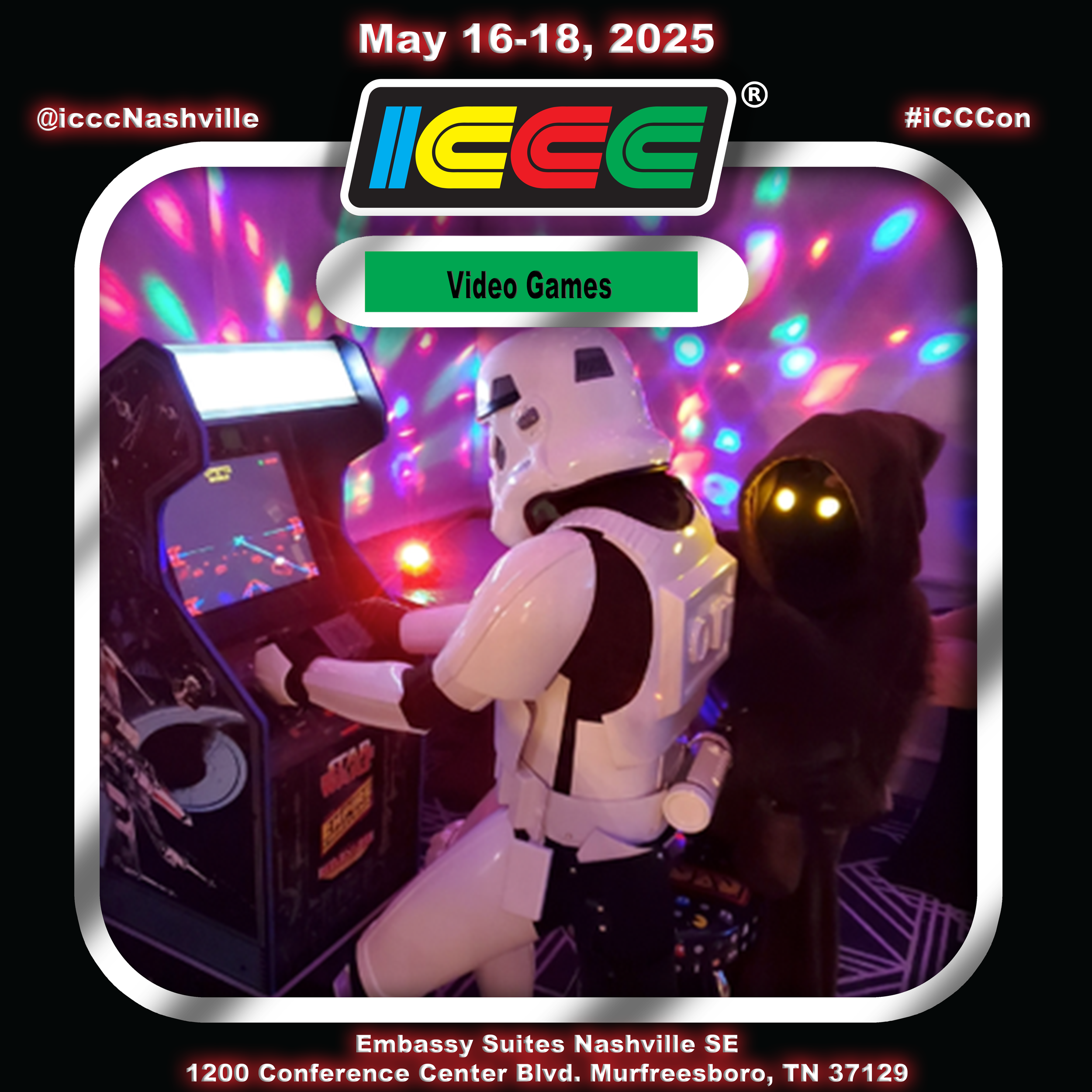 GAMERS AND GEARHEADS: The ICCC VIDEOGAME room is BACK WITH A VENGANCE