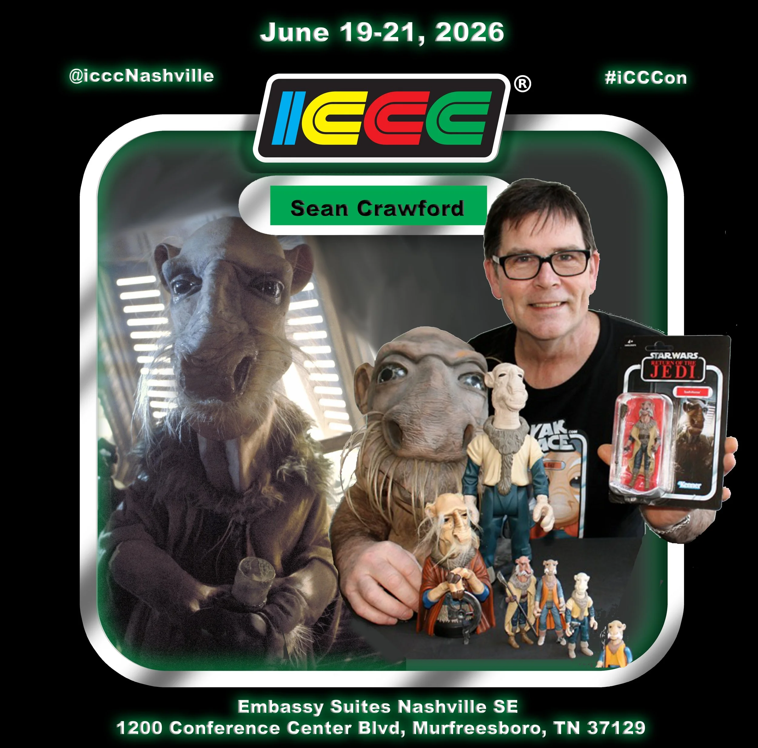 ‘THE YAK IS BACK:’ ROTJ ACTOR SEAN CRAWFORD RETURNS AS ICCC 2026 GUEST STAR