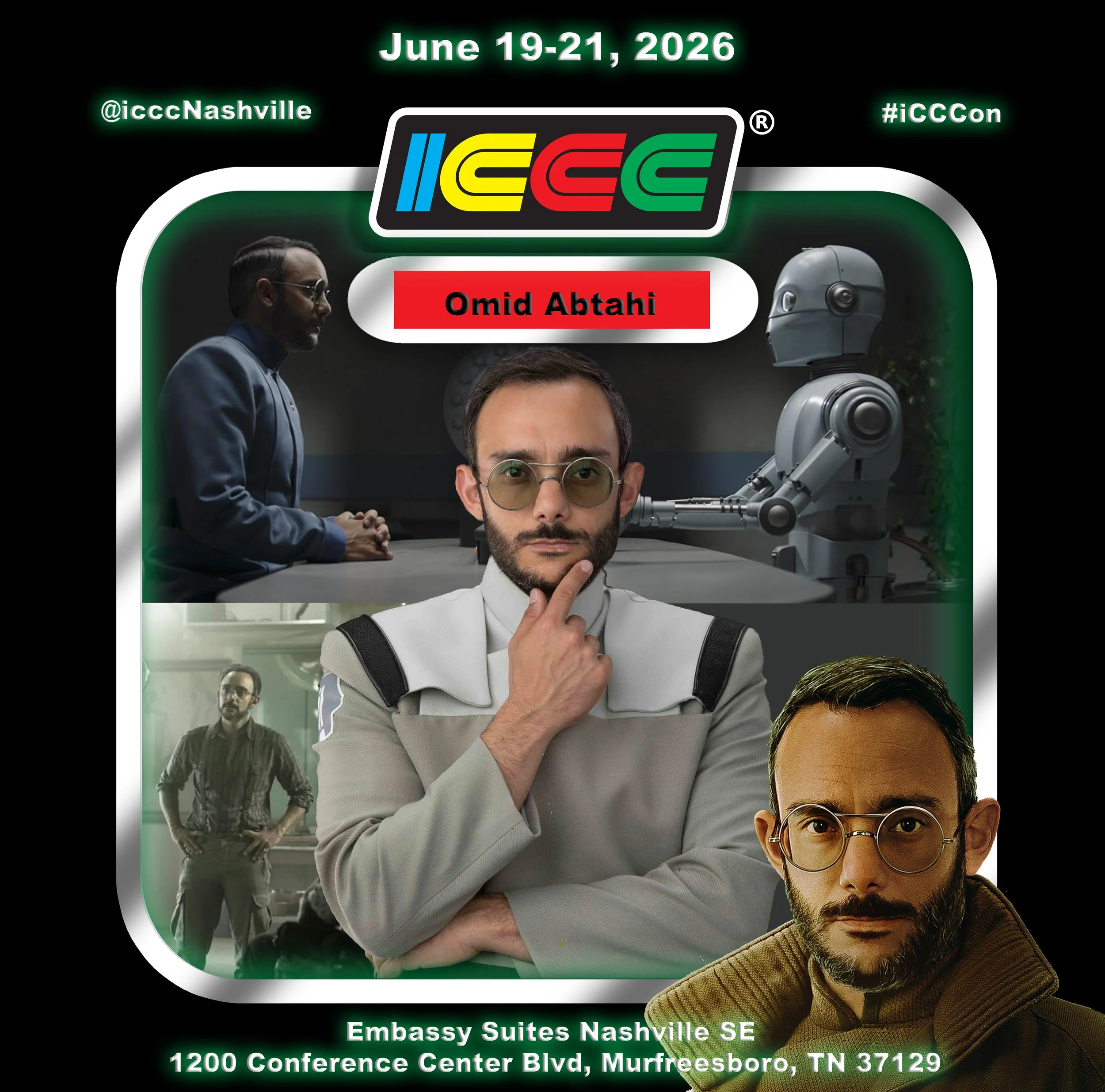 Dr. Penn Pershing, Omid Abtahi at ICCC 2026!