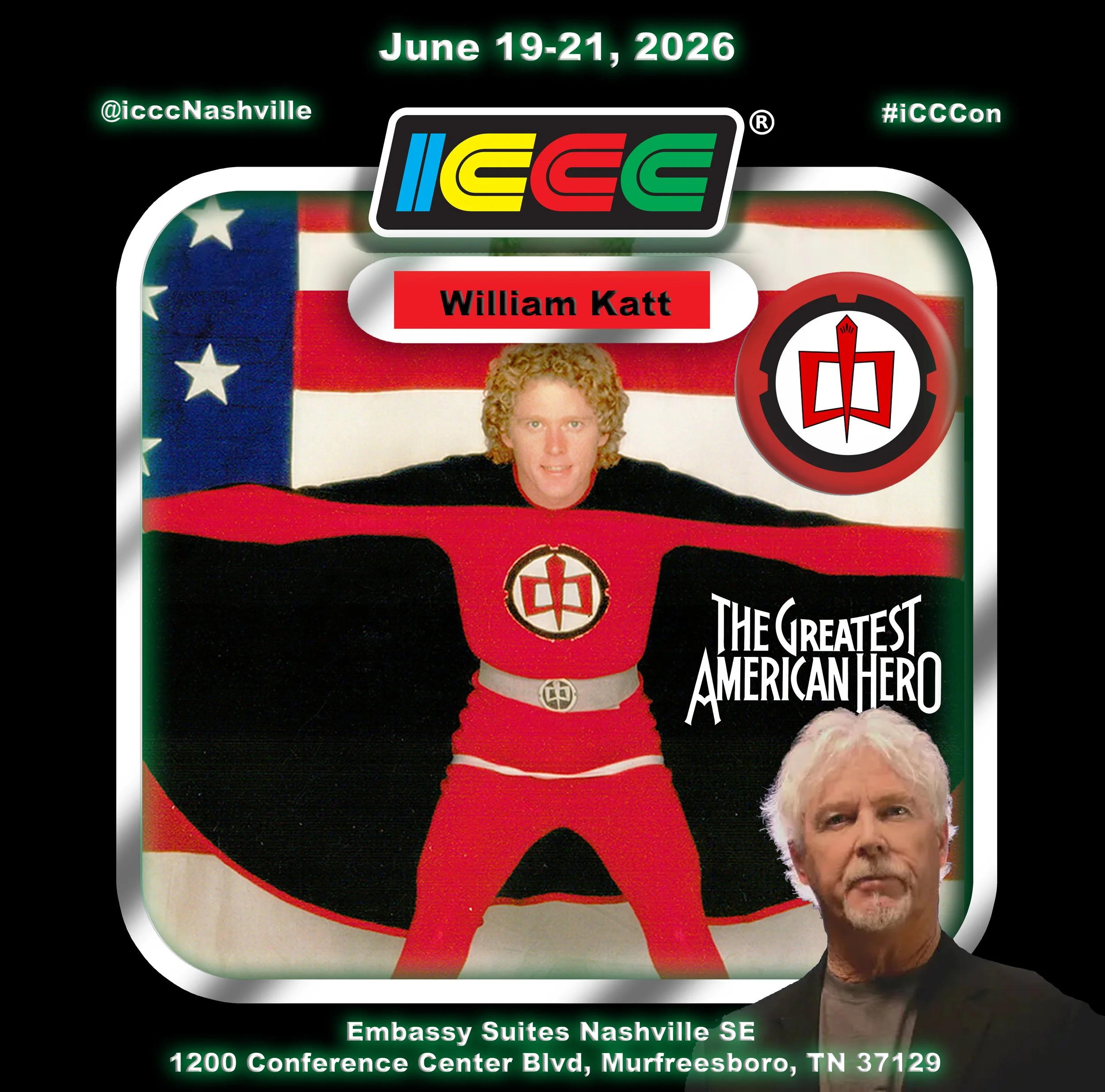 Believe it or not I'm walking on air! ICCCon Welcomes William Katt