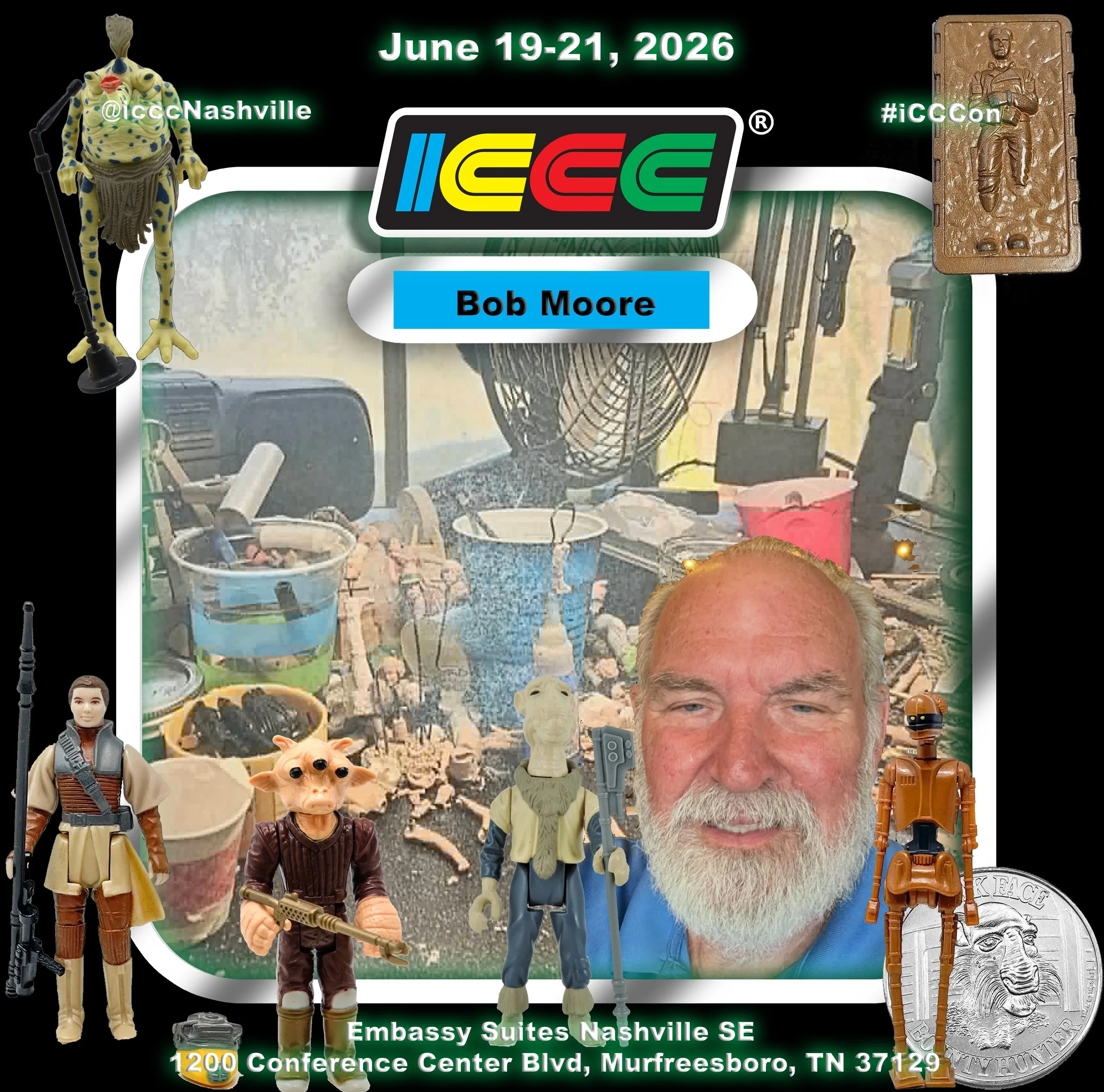 Kenner Manager of Sculpting brings his creative talents to ICCC 2026!