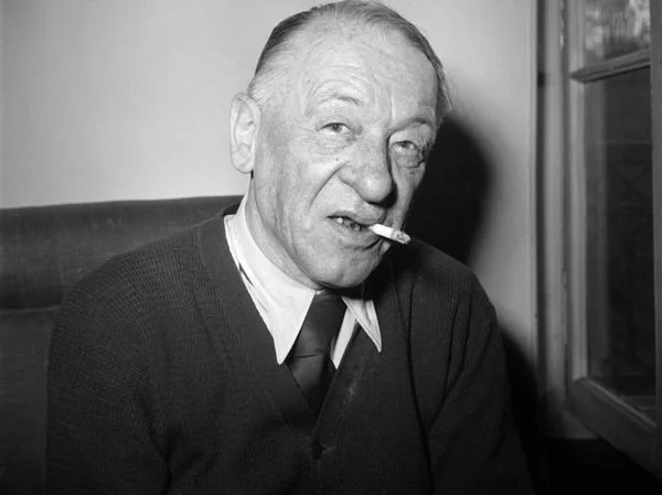 Blaise Cendrars, 1954 / Imagem AFP - Agence France-Presse Site RTS - La Radio Télévision Suisse