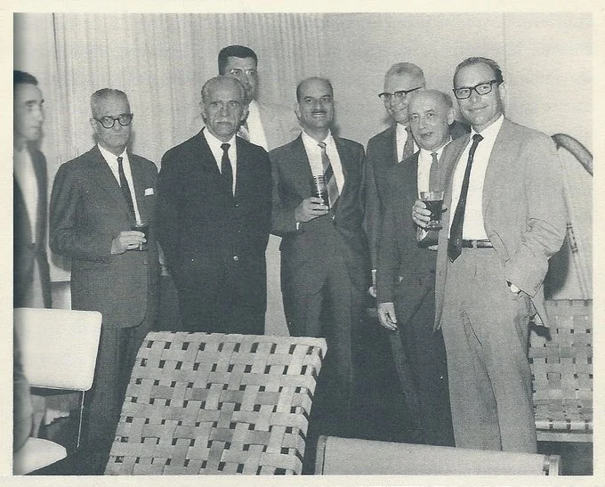 Charly Kunzi entre colegas do ITA - Instituto Tecnológico de Aeronáutica, 1963 (último à direita) Site AEITA - Associação dos Engenheiros do ITA