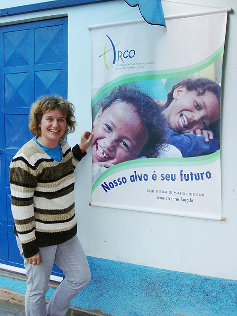 Heidi Caluori, 2011/ Imagem por Katiane Rodrigues Mural, Blog dos correspondentes comunitários da Grande São Paulo