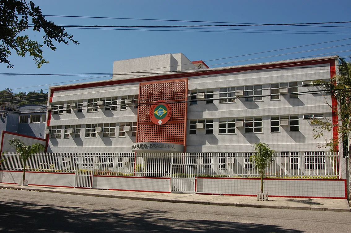 Fachada da Escola Suíço-Brasileira do Rio de Janeiro Acervo Escola Suíço-Brasileira do Rio de Janeiro 