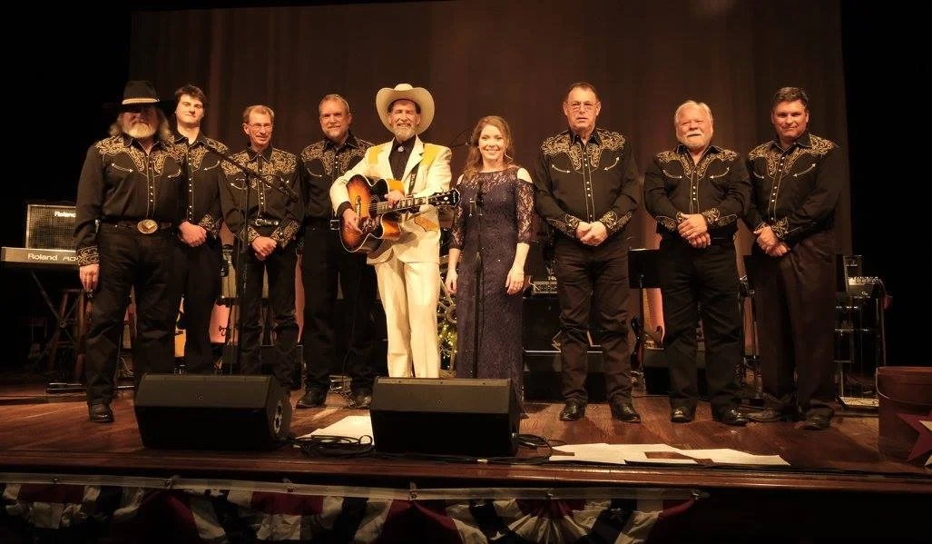 (left to right) : Marshall Sipe, Grayson Drum. Ronnie Black, Billy Rose, Wayne Taylor, Cortni Bazzle, Bryan Hudson, Monte Biddy, Greg Simmons