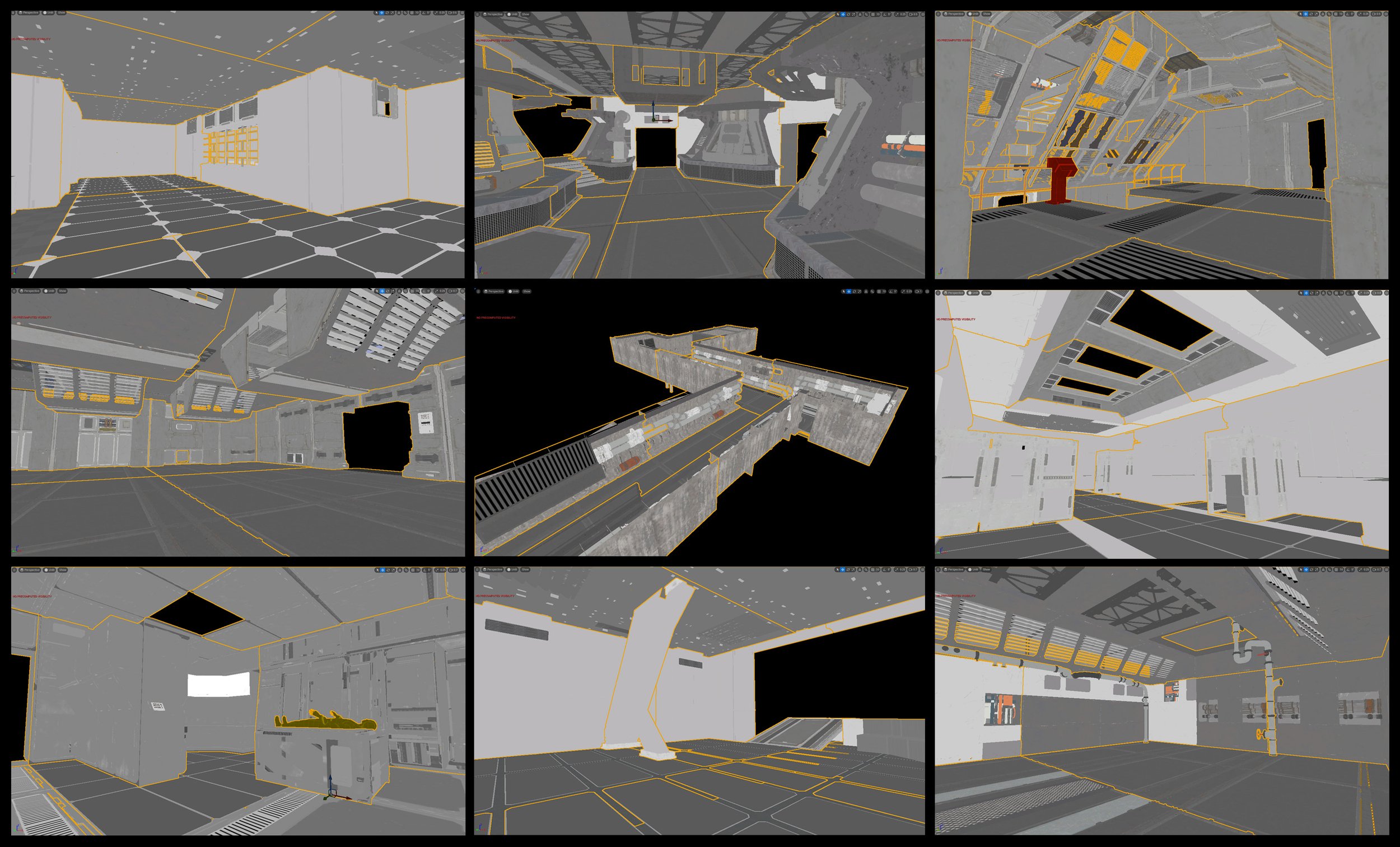  Level clustering for Simplygon processing 