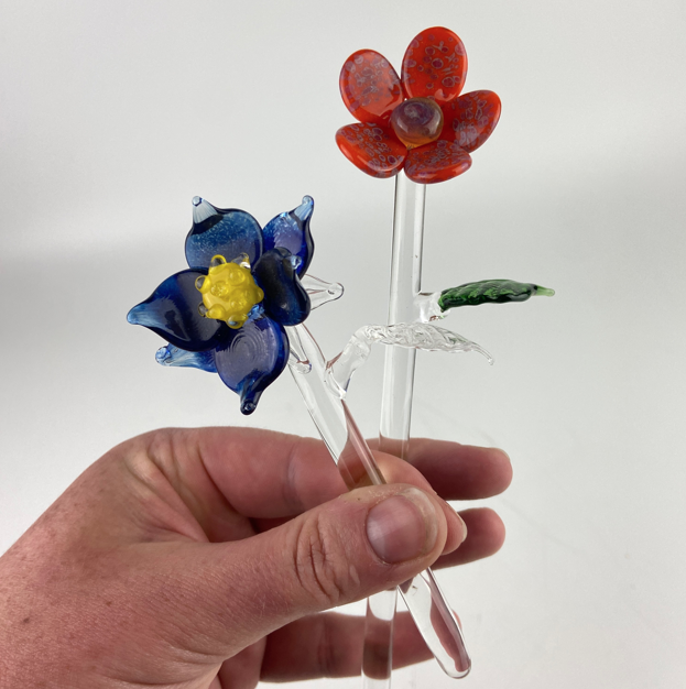 Make Your Own Mini Glass Flower