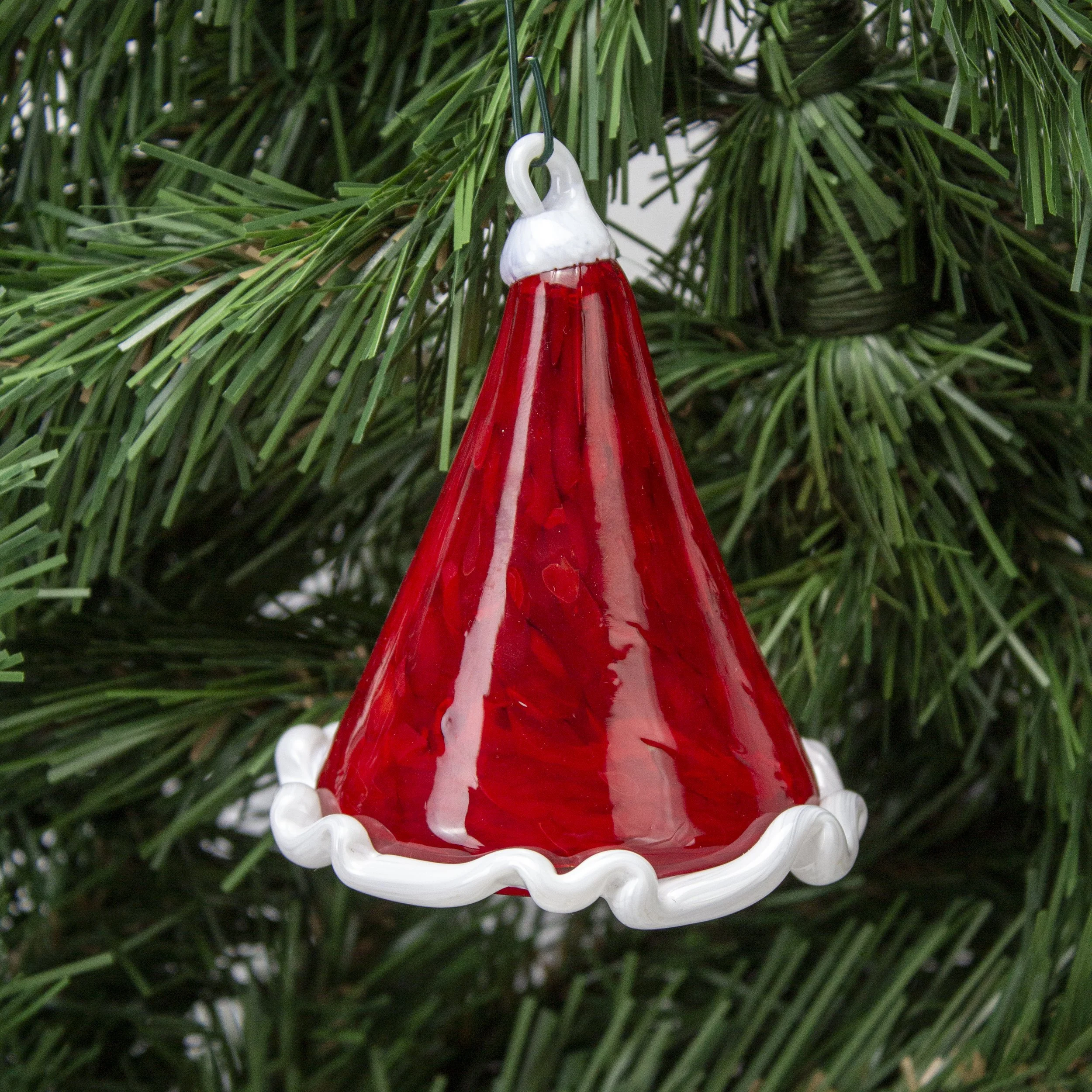Santa Hat Ornaments