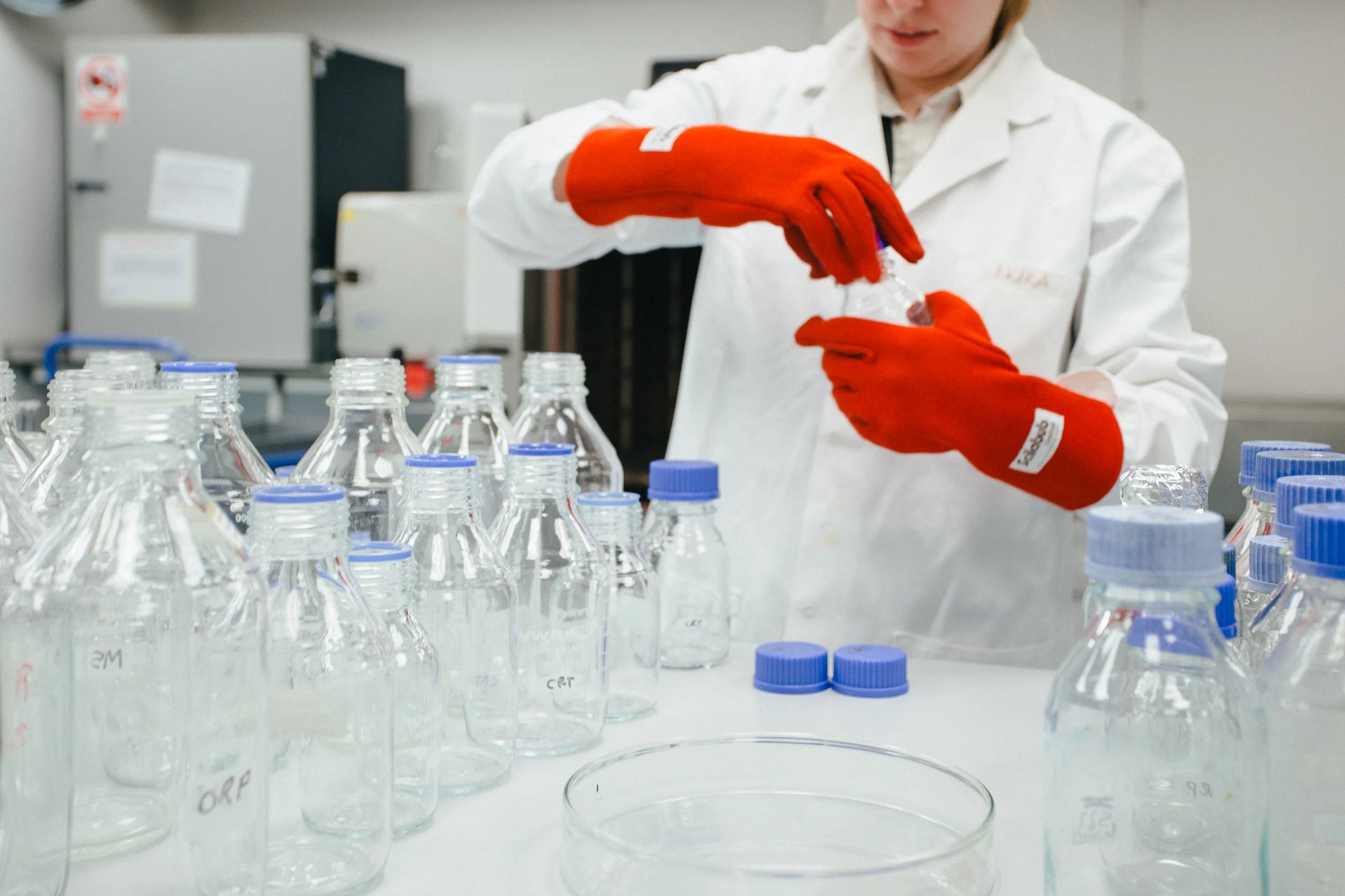 Sterilisation suite at LBIC