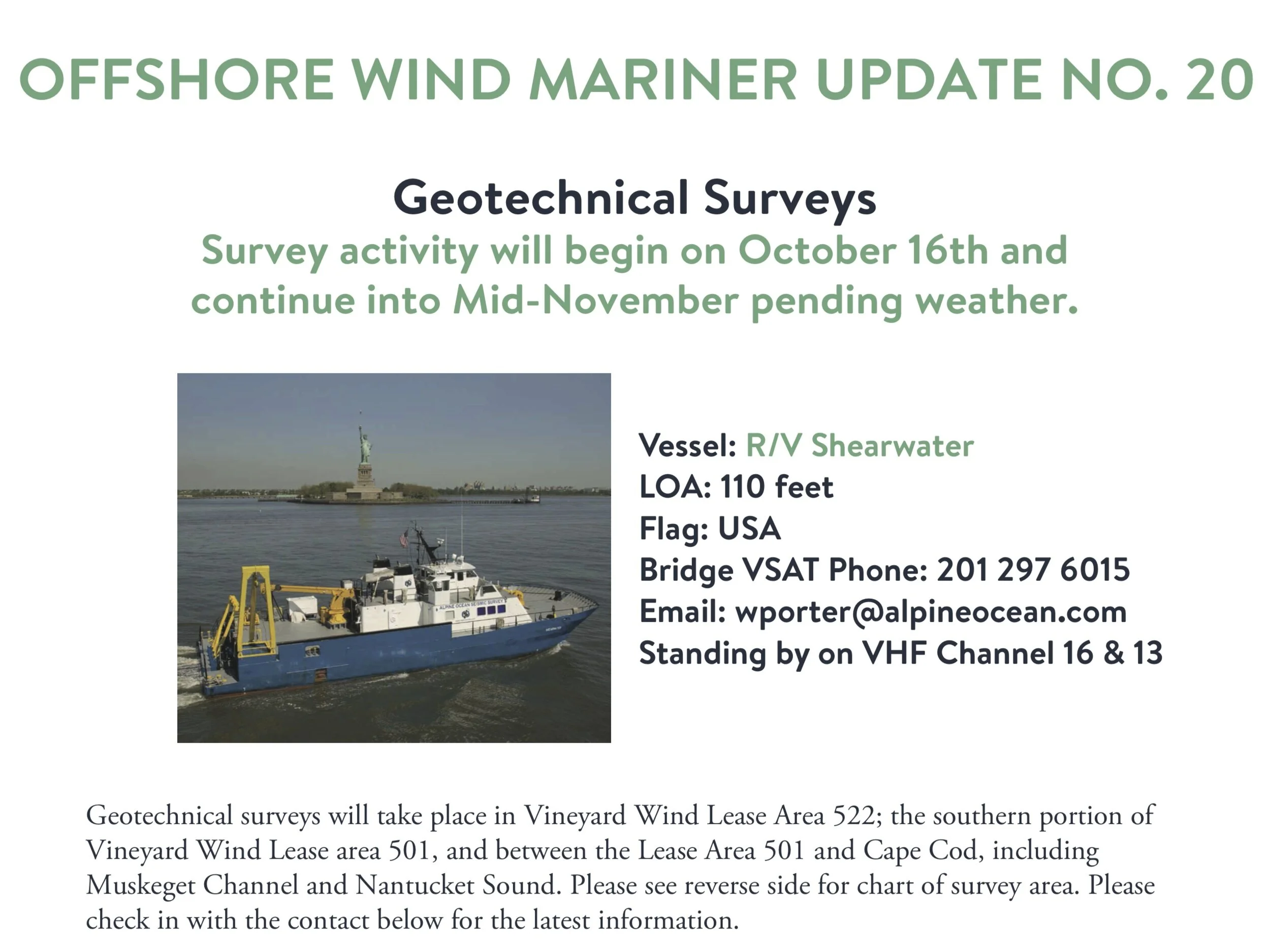 GEOTECHNICAL SURVEYS (#20)