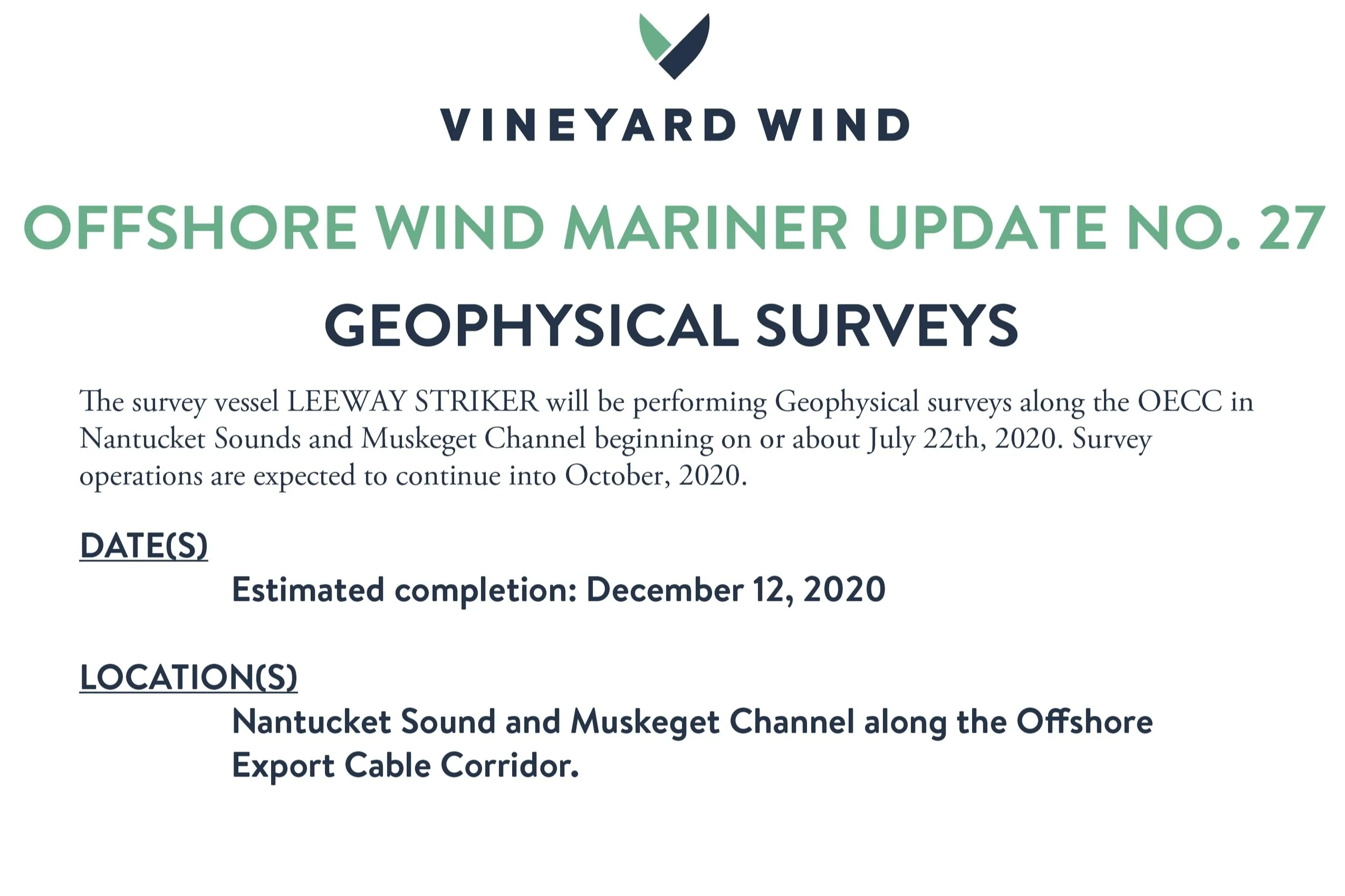 GEOPHYSICAL SURVEYS (#27)