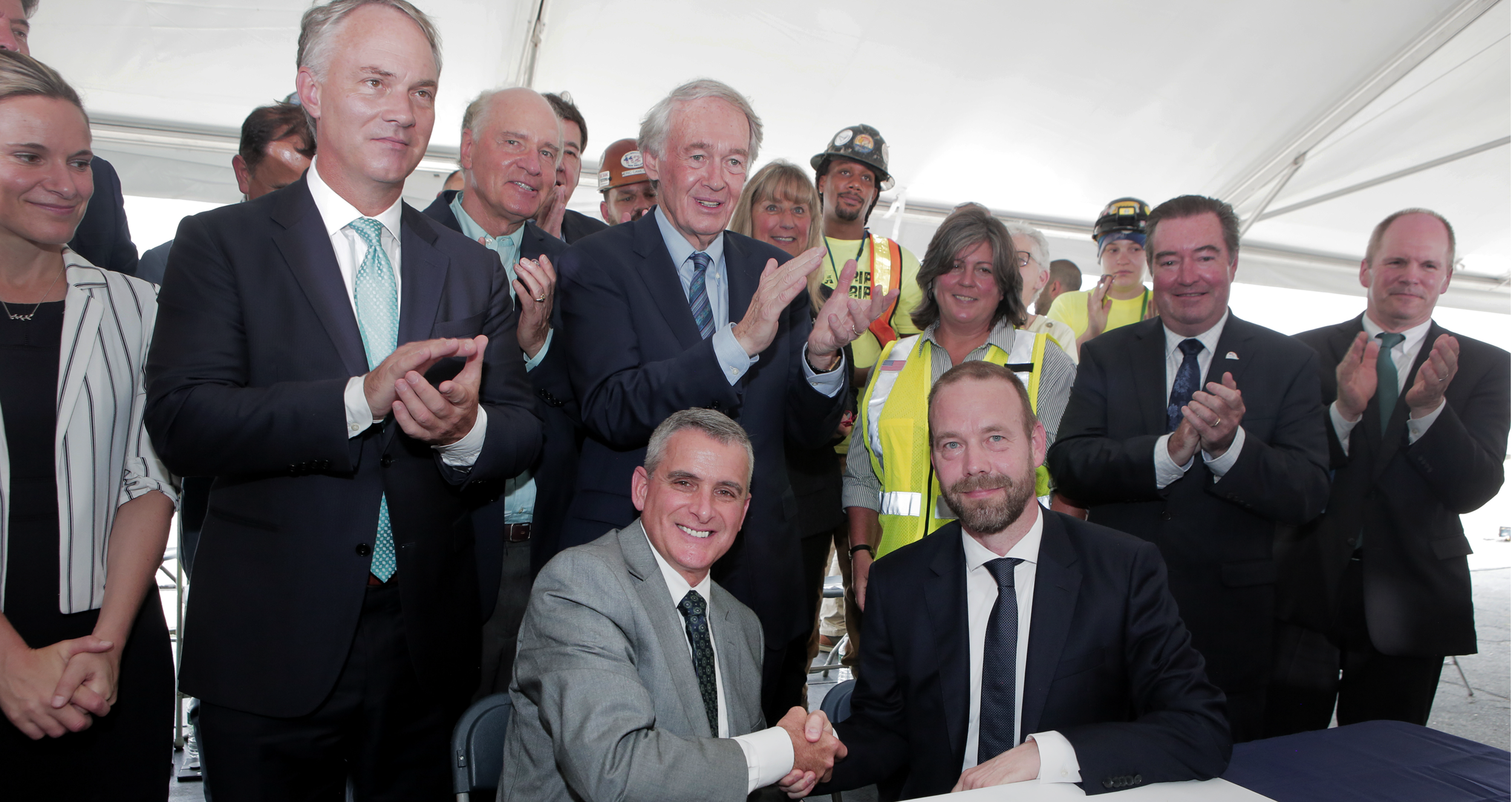 Building Trades Union and Vineyard Wind Sign Historic Project Labor Agreement 