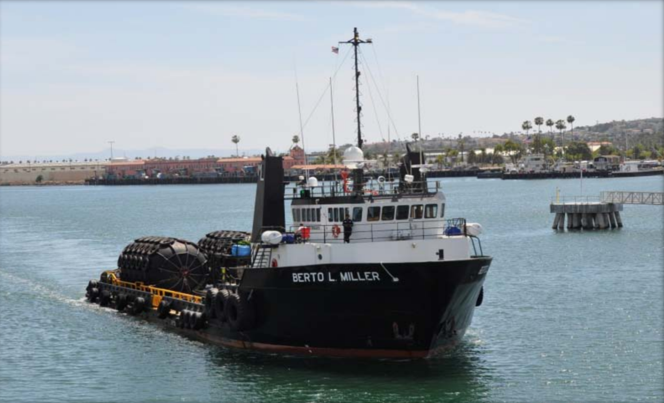 OFFSHORE EXPORT CABLE CORRIDOR BOULDER RELOCATION OPERATIONS (OSV BERTO L MILLER) (#66)