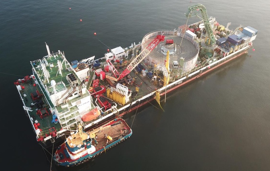 MID-SECTION CABLE LAYING OPERATIONS (#78)