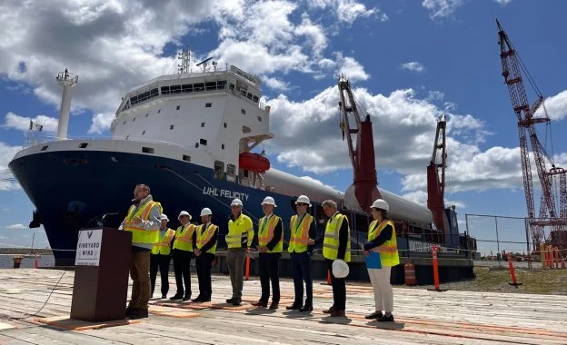 Vineyard Wind Receives First Turbine Components At The Marine Commerce Terminal In New Bedford
